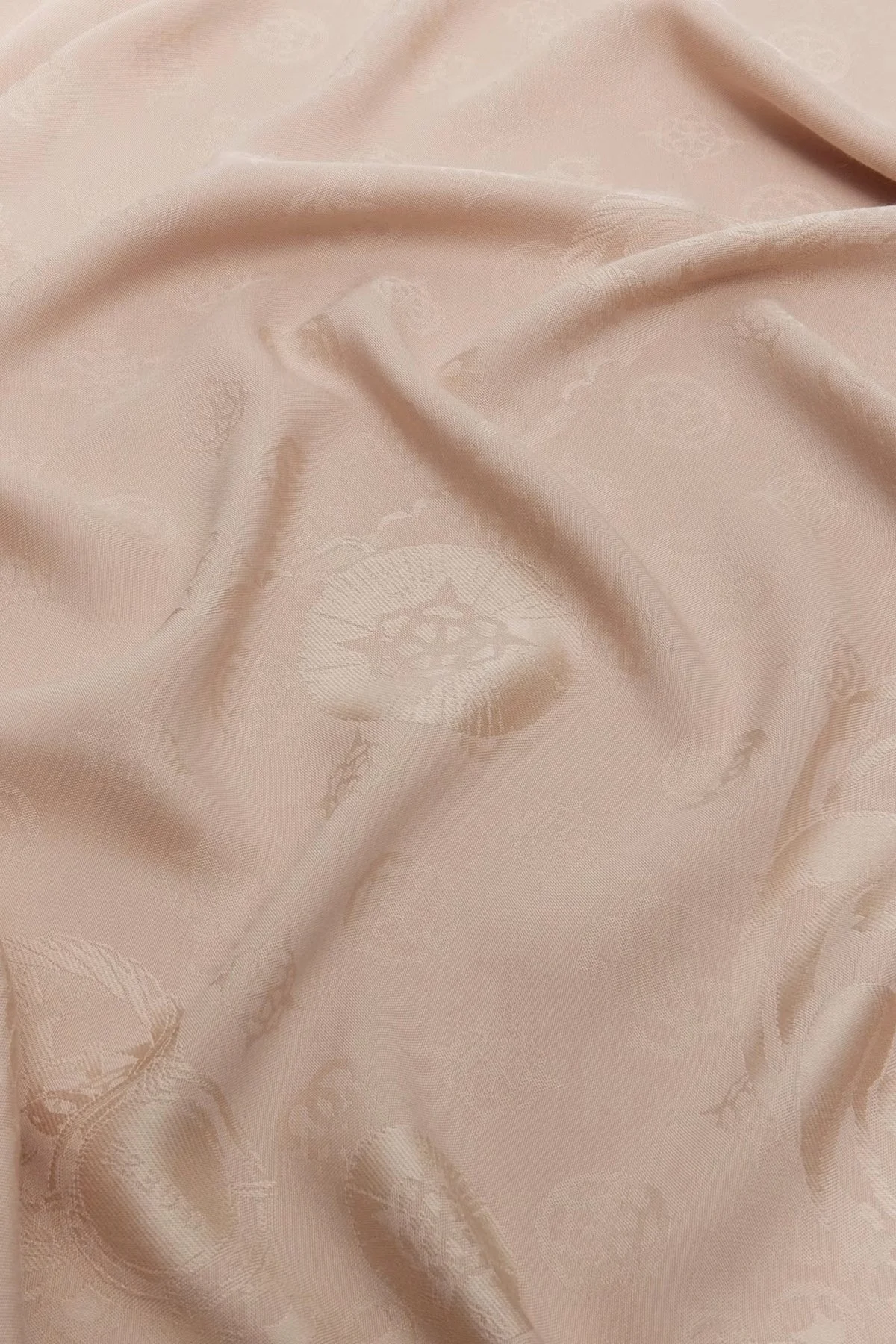 Guess Kefiah Desenli 130 x 130 cm AW5306POL03 Bayan Şal AW5306 POL03 POW BEJ - 5