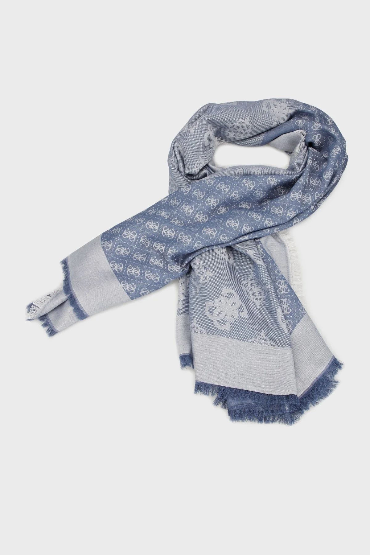 Guess Kefiah Yünlü AW5223VIS03 Bayan Şal AW5223 VIS03 BLU MAVİ - 2