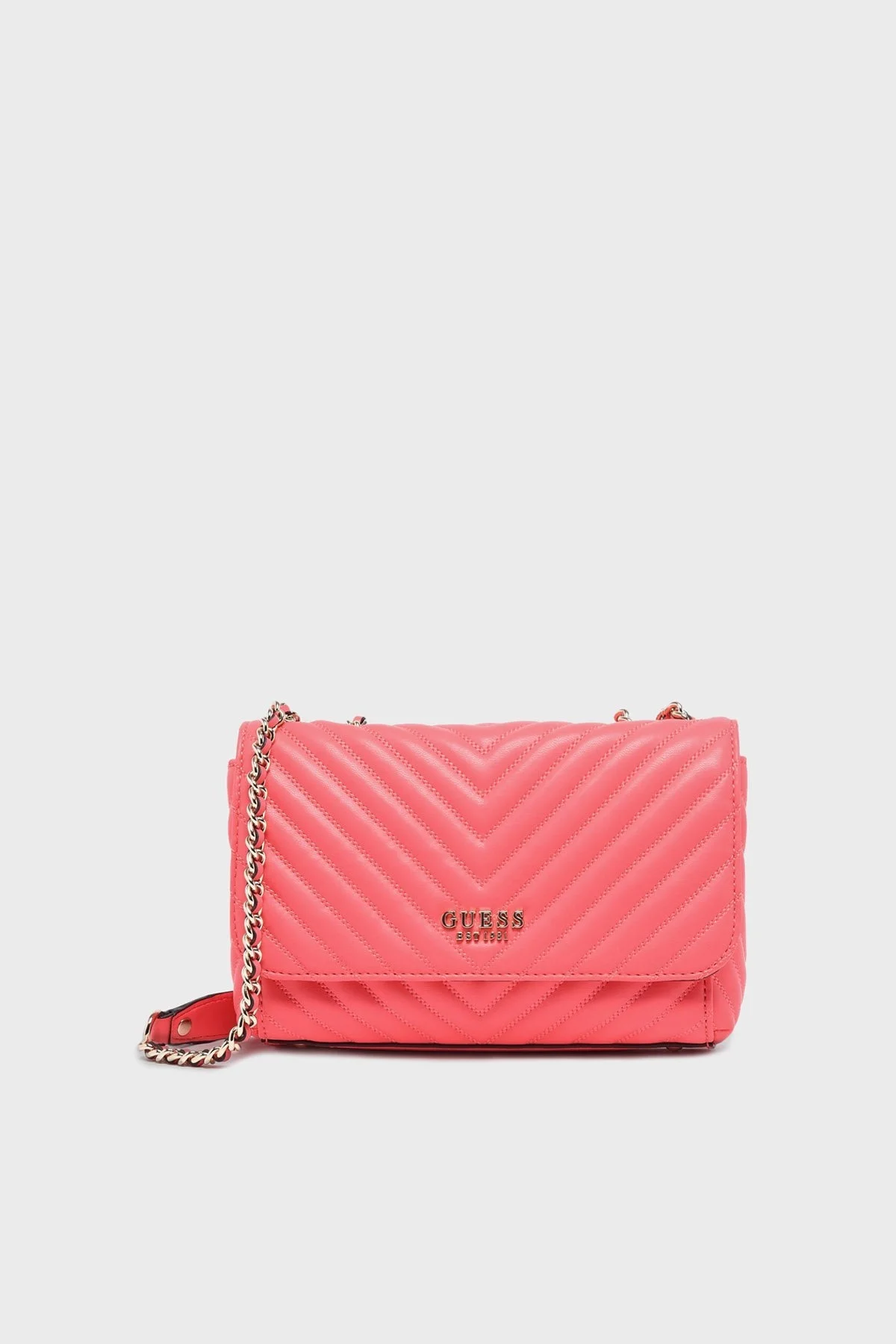 Guess Keillah Logolu Zincir Askılı Bayan Çanta HWQG8690210 COR PEMBE - 1