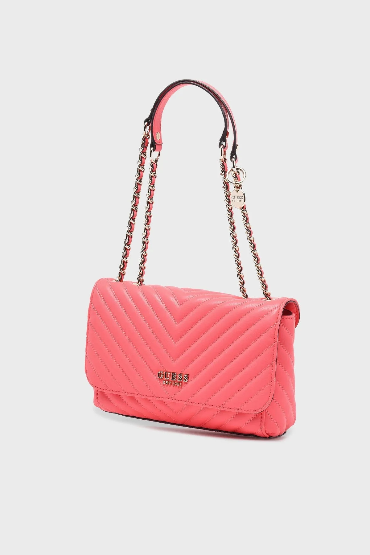 Guess Keillah Logolu Zincir Askılı Bayan Çanta HWQG8690210 COR PEMBE - 2