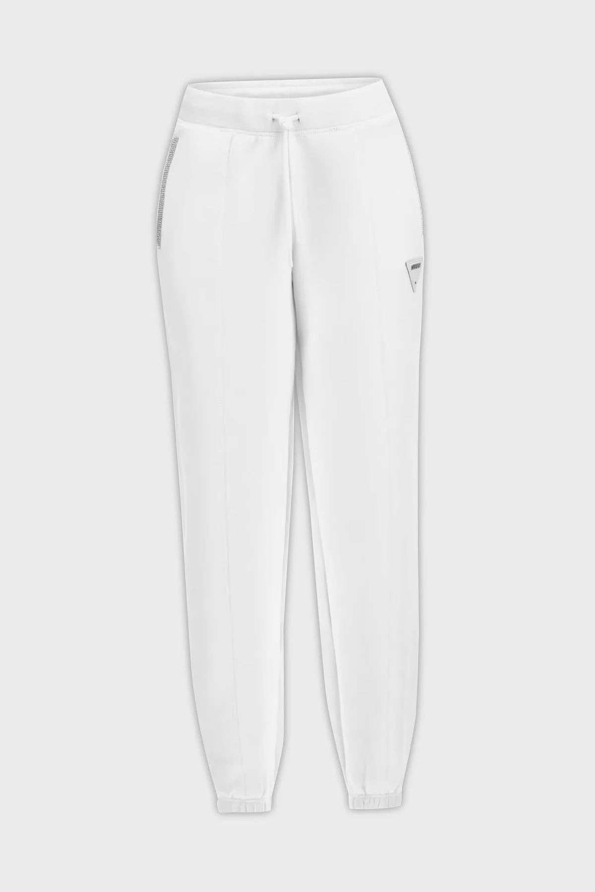 Guess Kiara Scuba Regular Fit Jogger Spor V4GB14FL04P Bayan Pantolon V4GB14 FL04P G011 BEYAZ - 5