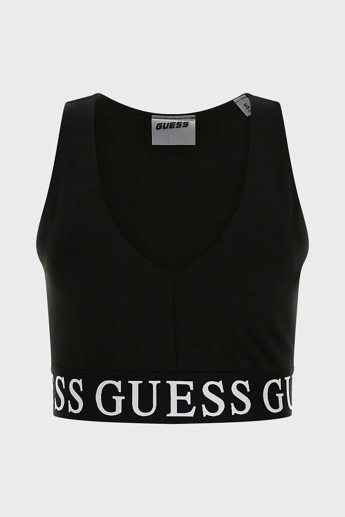 Guess Kiran Logolu Slim Fit V3BP09MC04Z Bayan Top V3BP09 MC04Z JBLK SİYAH - 4