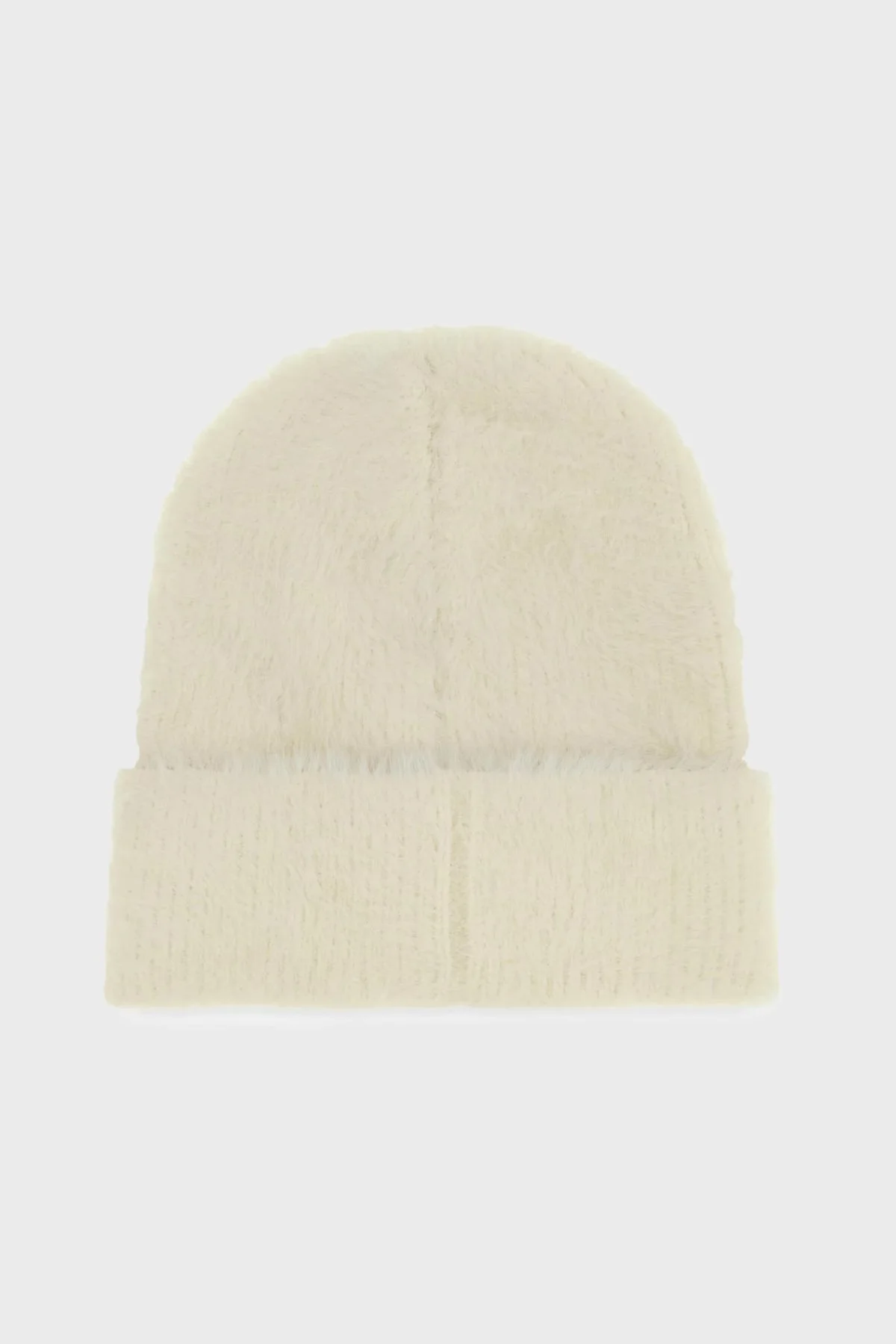 Guess Knitted Logolu Örme AW5633POL01 Kadın Bere AW5633 POL01 OFF Ekru - 2