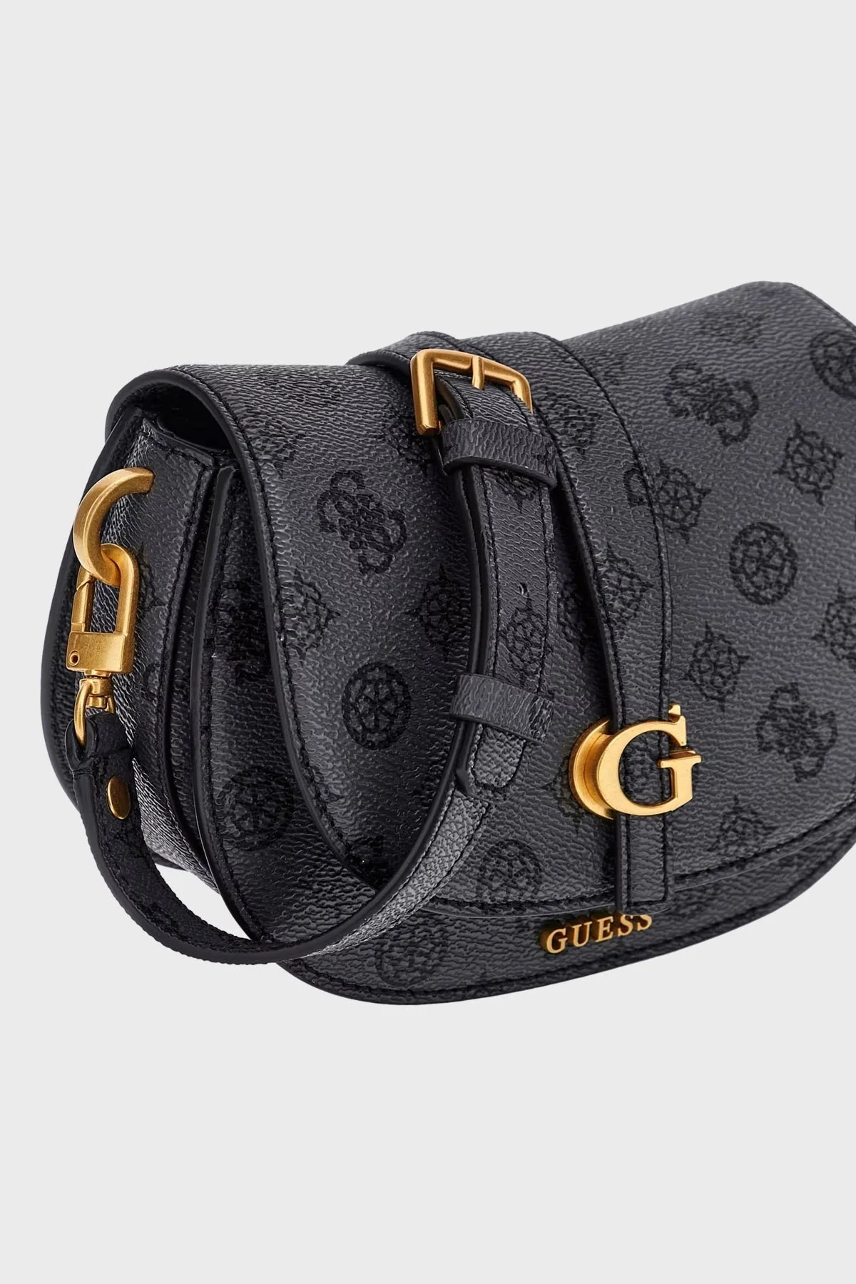 Guess Kuba Ayarlanabilir Asklıı 4G Logolu HWPA9329780 Bayan Çanta HWPA93 29780 CHG ANTRASİT - 5