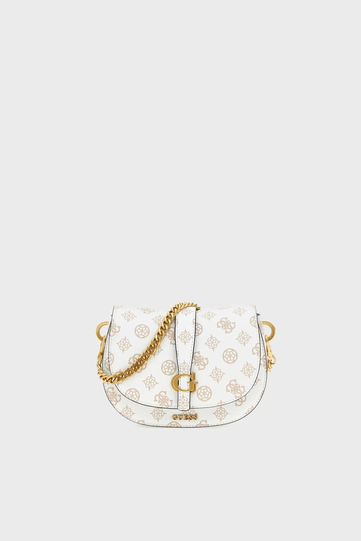 Guess Kuba Logolu Ayarlanabilir Omuz Askılı HWPA9329780 Bayan Çanta HWPA93 29780 WLO BEYAZ - 1