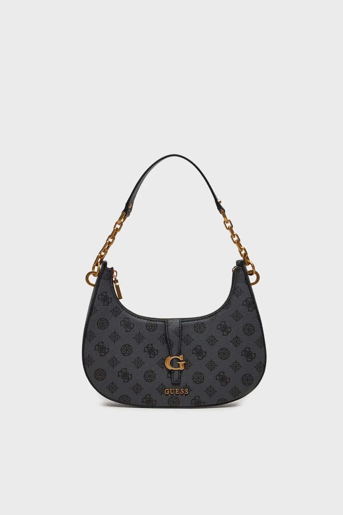 Guess Kuba Logolu Desenli HWPA9329180 Bayan Çanta HWPA93 29180 CHG ANTRASİT - 1