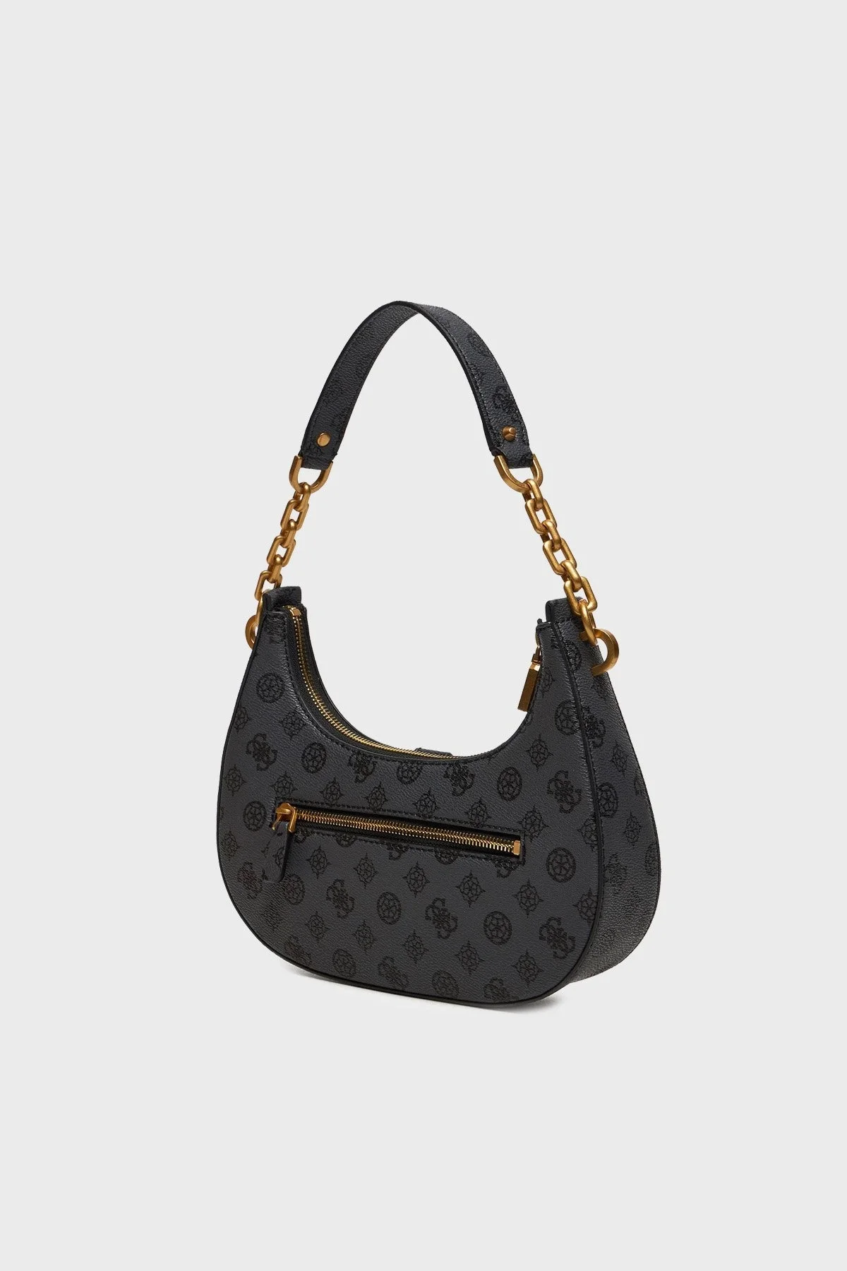 Guess Kuba Logolu Desenli HWPA9329180 Bayan Çanta HWPA93 29180 CHG ANTRASİT - 3