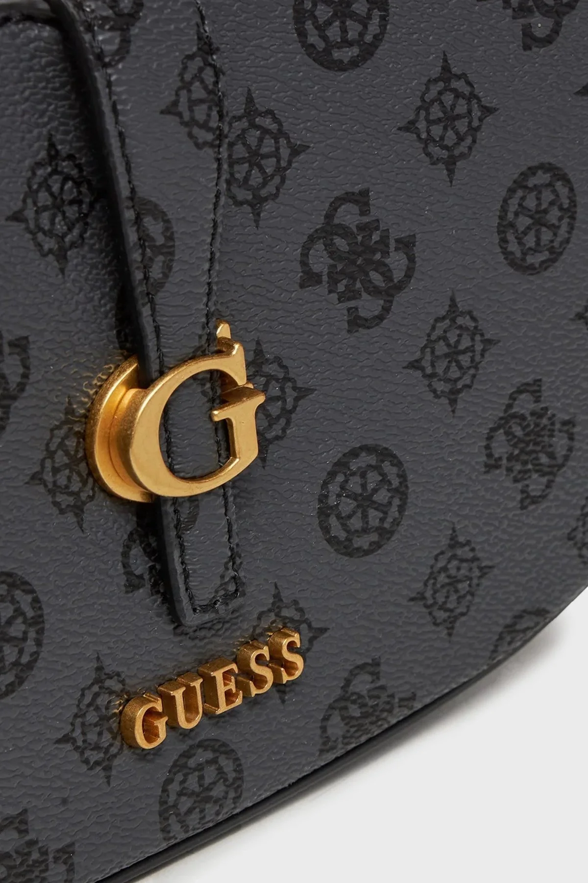 Guess Kuba Logolu Desenli HWPA9329180 Bayan Çanta HWPA93 29180 CHG ANTRASİT - 4