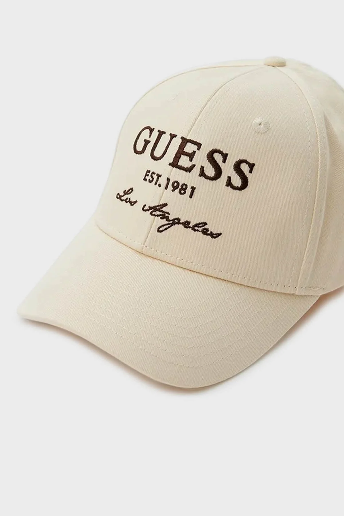 Guess L.A. Baseball Logolu V4RZ01WFKN0 Bayan Şapka V4RZ01 WFKN0 G1CV EKRU - 4