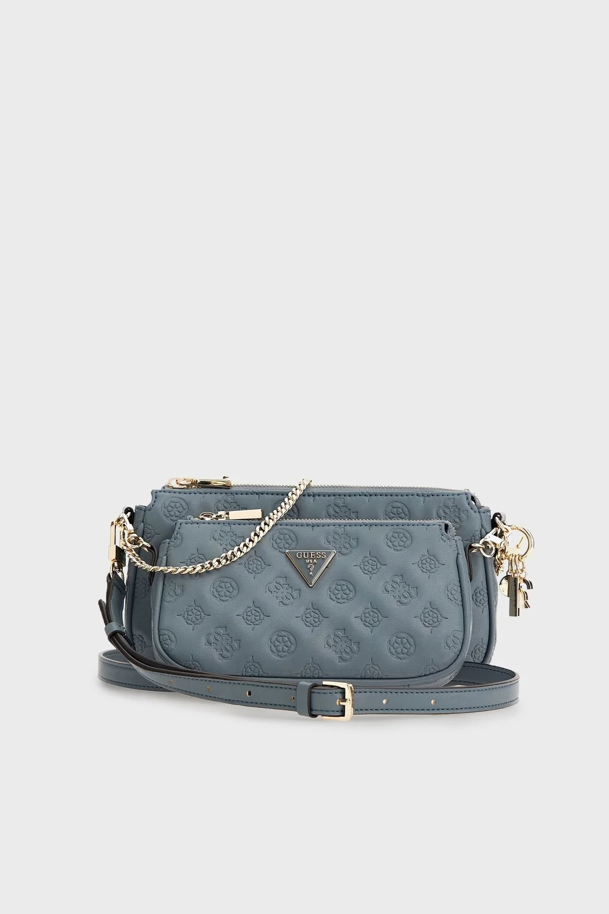 Guess La Femme Logolu Mini Çapraz Askılı Bayan Çanta HWPD8689700 SLA PETROL - 1