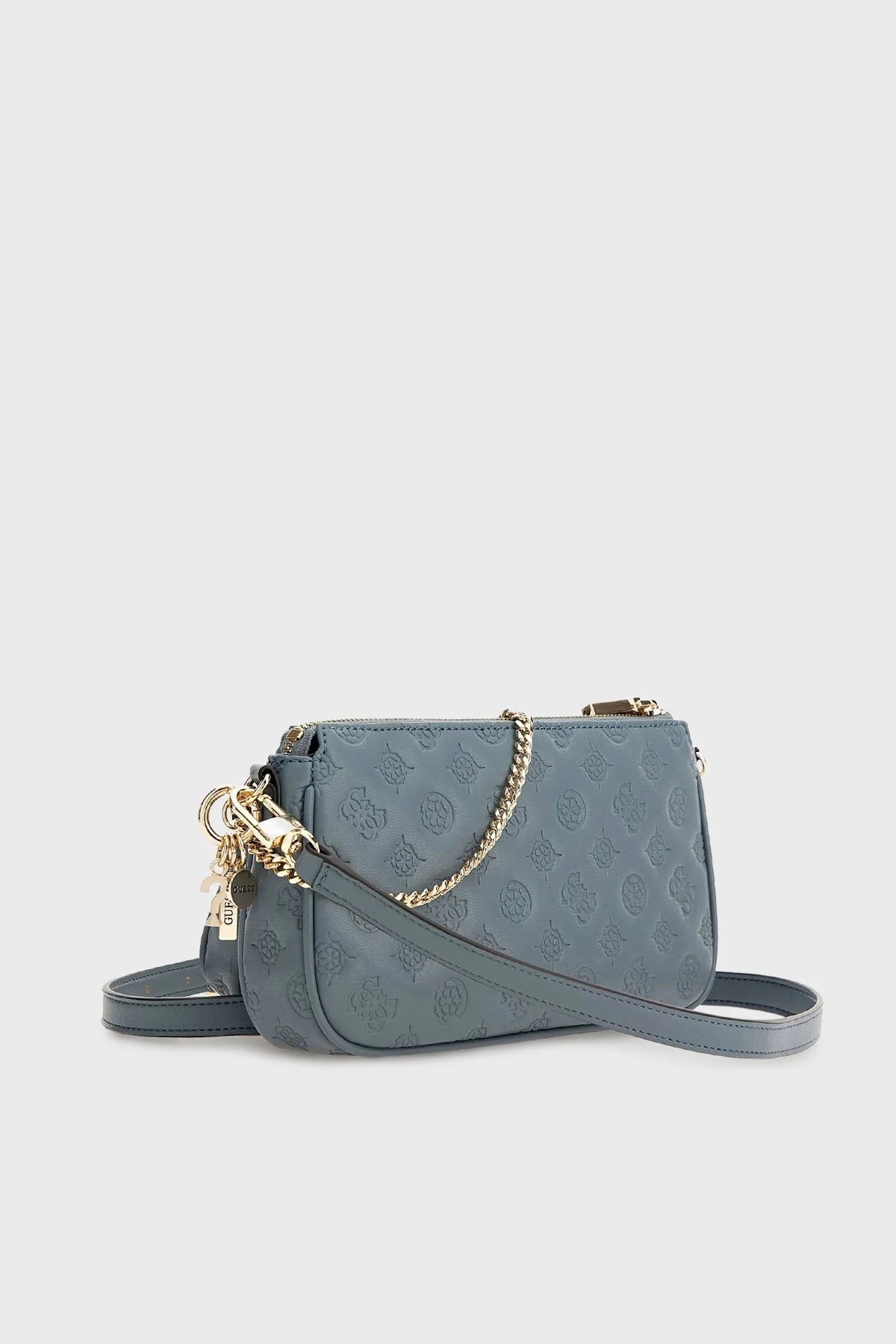 Guess La Femme Logolu Mini Çapraz Askılı Bayan Çanta HWPD8689700 SLA PETROL - 4