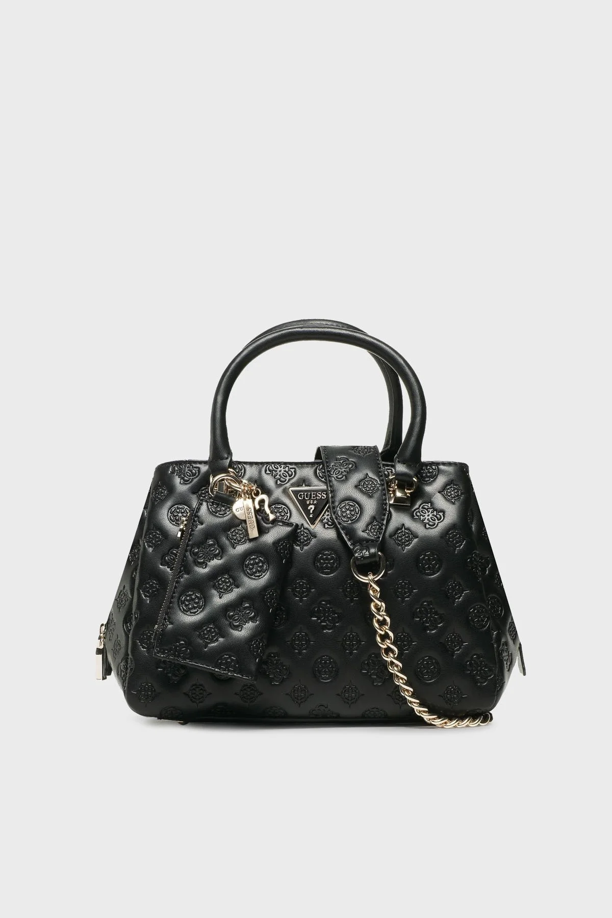 Guess La Femme Mini Cüzdanlı Çıkarılabilir Uzatma Askılı Bayan Çanta HWPD8689050 BLA SİYAH - 1