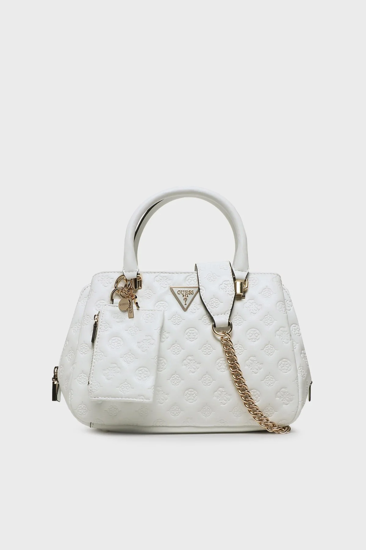 Guess La Femme Mini Cüzdanlı Çıkarılabilir Uzatma Askılı Bayan Çanta HWPD8689050 WHI BEYAZ - 1