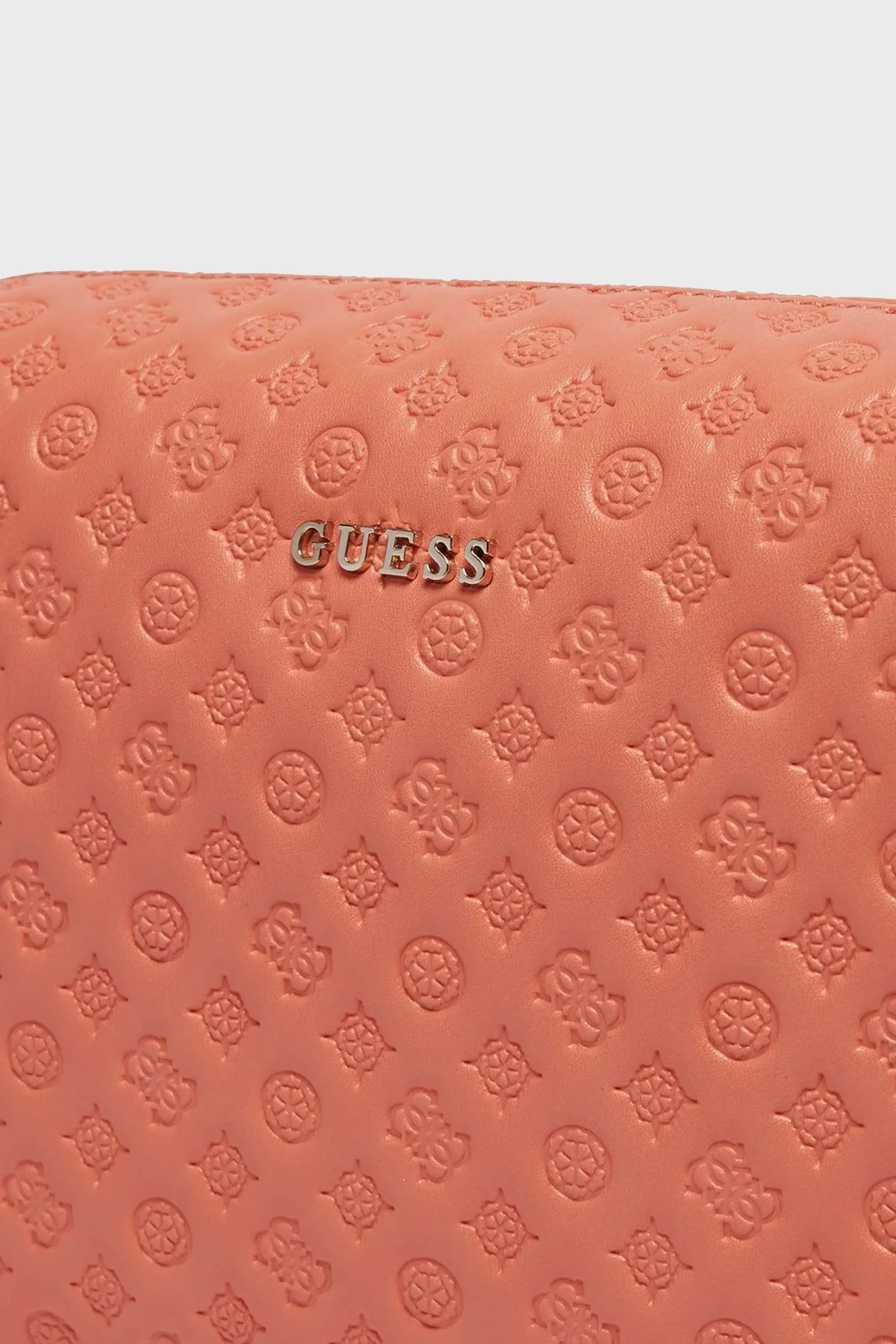 Guess Large Fermuarlı Kozmetik PW7437P4215 Bayan Çanta PW7437P4215 COR MERCAN - 3