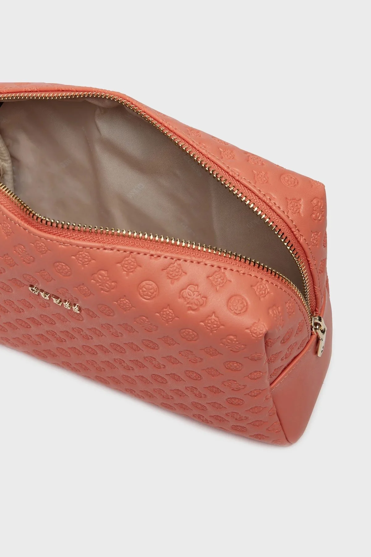 Guess Large Fermuarlı Kozmetik PW7437P4215 Bayan Çanta PW7437P4215 COR MERCAN - 4