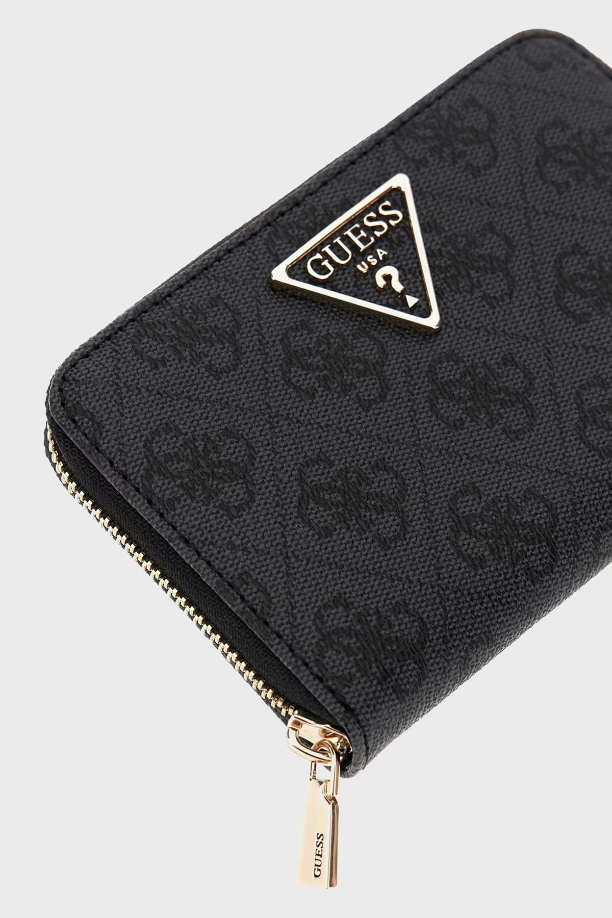 Guess Laruel 4G Logolu Fermuarlı SWSG8500140 Bayan Cüzdan SWSG85 00140 CLO ANTRASİT - 5