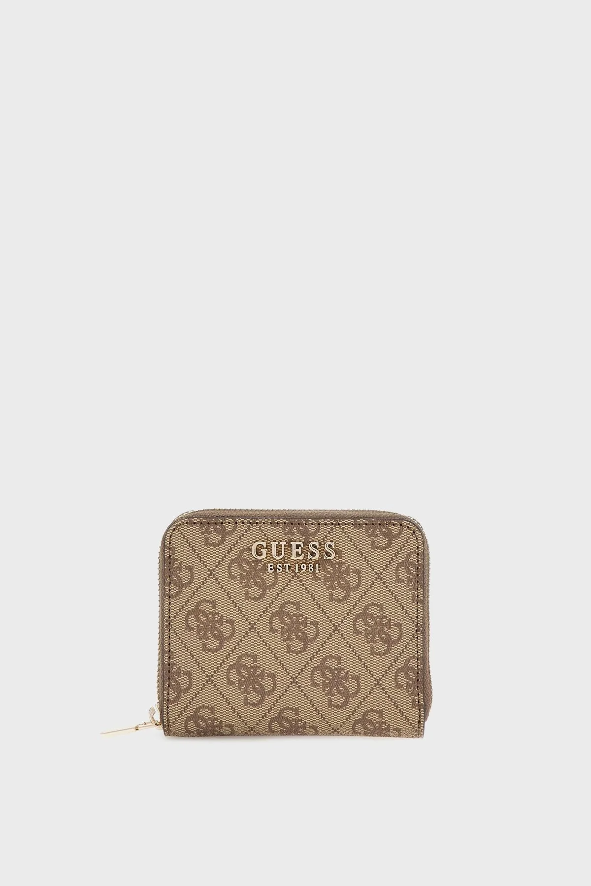 Guess Laruel Logolu Fermuarlı SWSG8500370LTL Bayan Cüzdan SWSG8500370 LTL KAHVE - 1