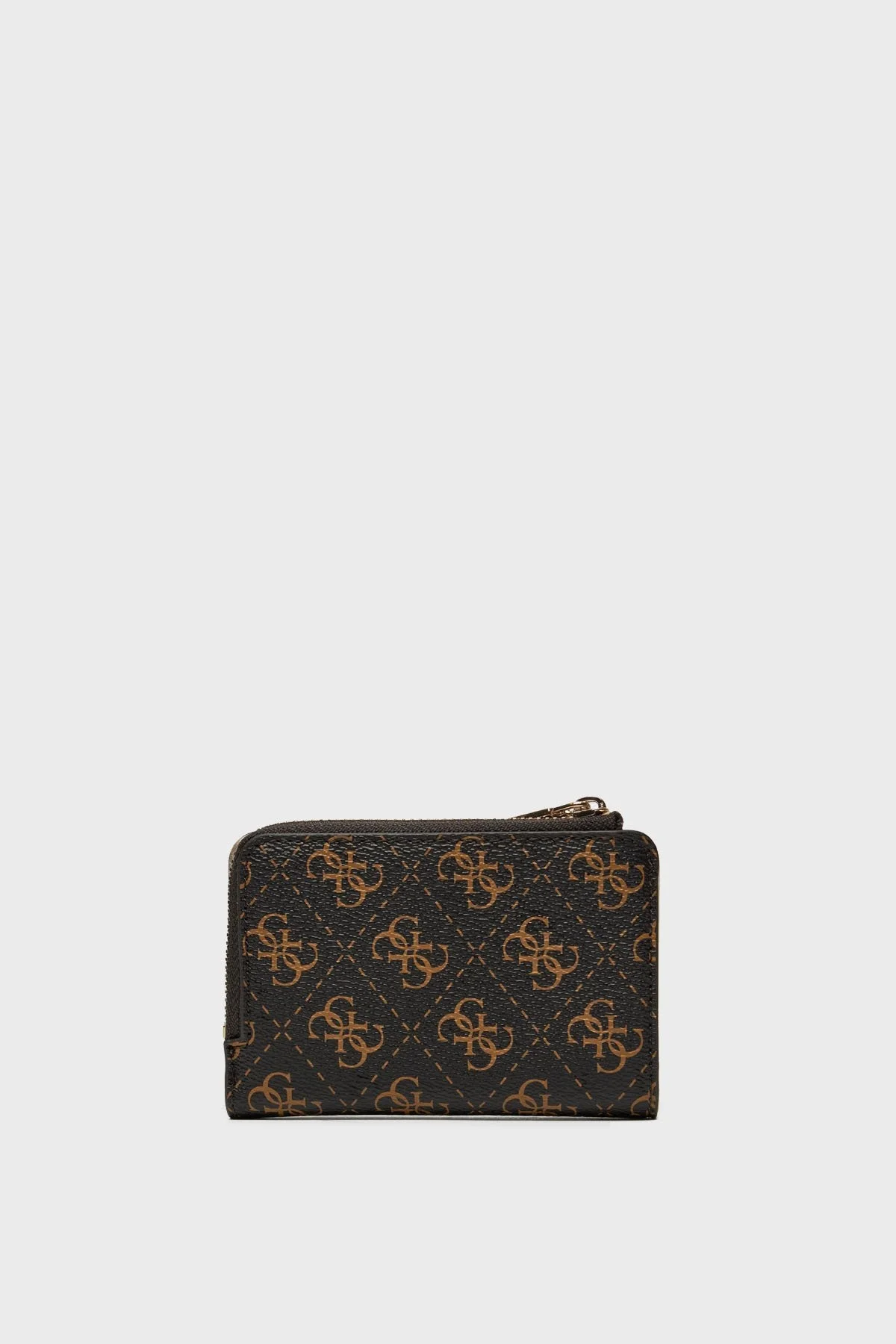 Guess Laruel Tamamı 4G Logolu SWQE8500156 Bayan Cüzdan SWQE85 00156 BNL SİYAH-KAHVE - 6