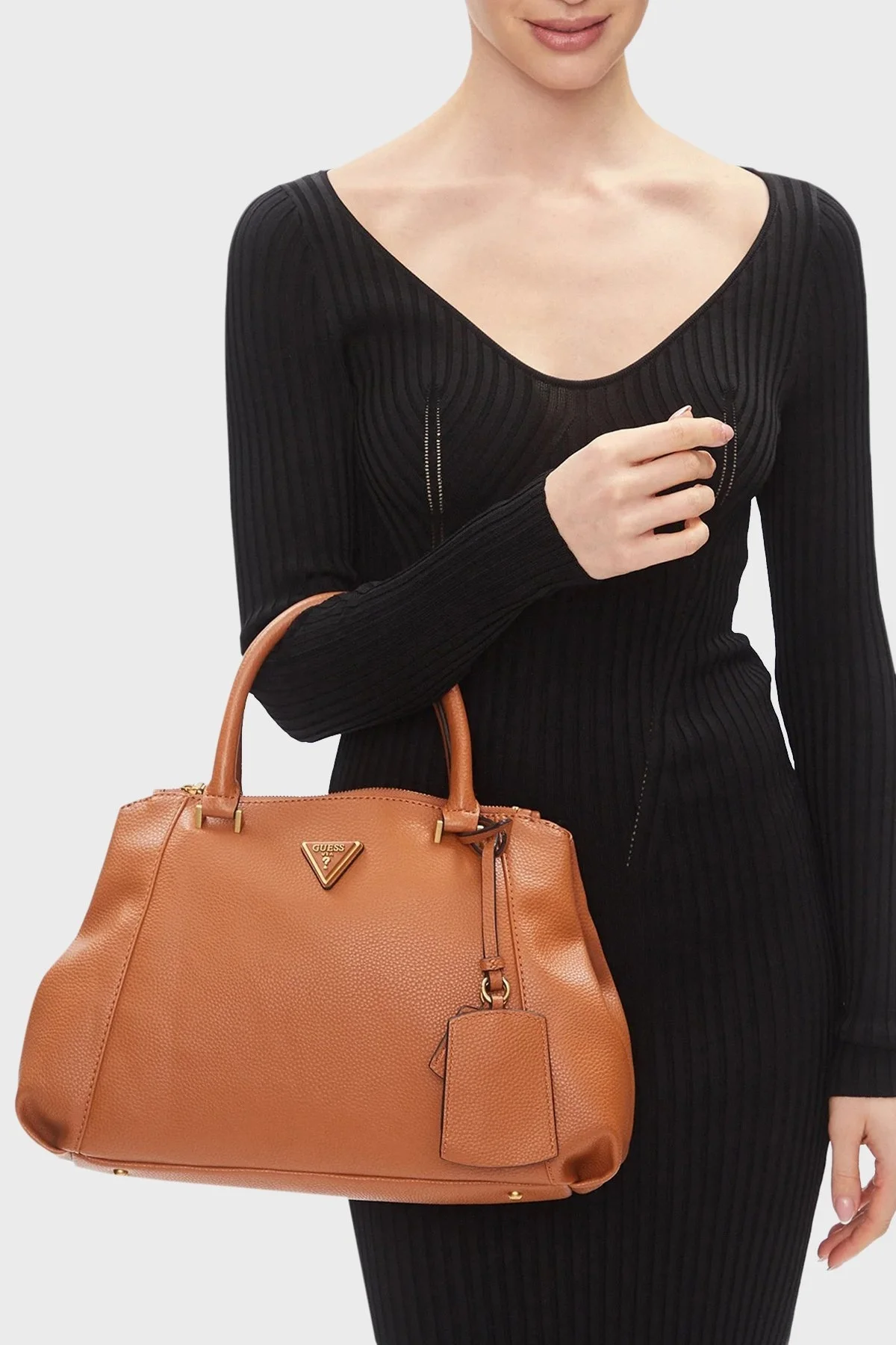 Guess Laryn Logolu Çıkarılabilir Uzatma Askılı HWBA9196060COG Bayan Çanta HWBA9196060 COG TABA - 3