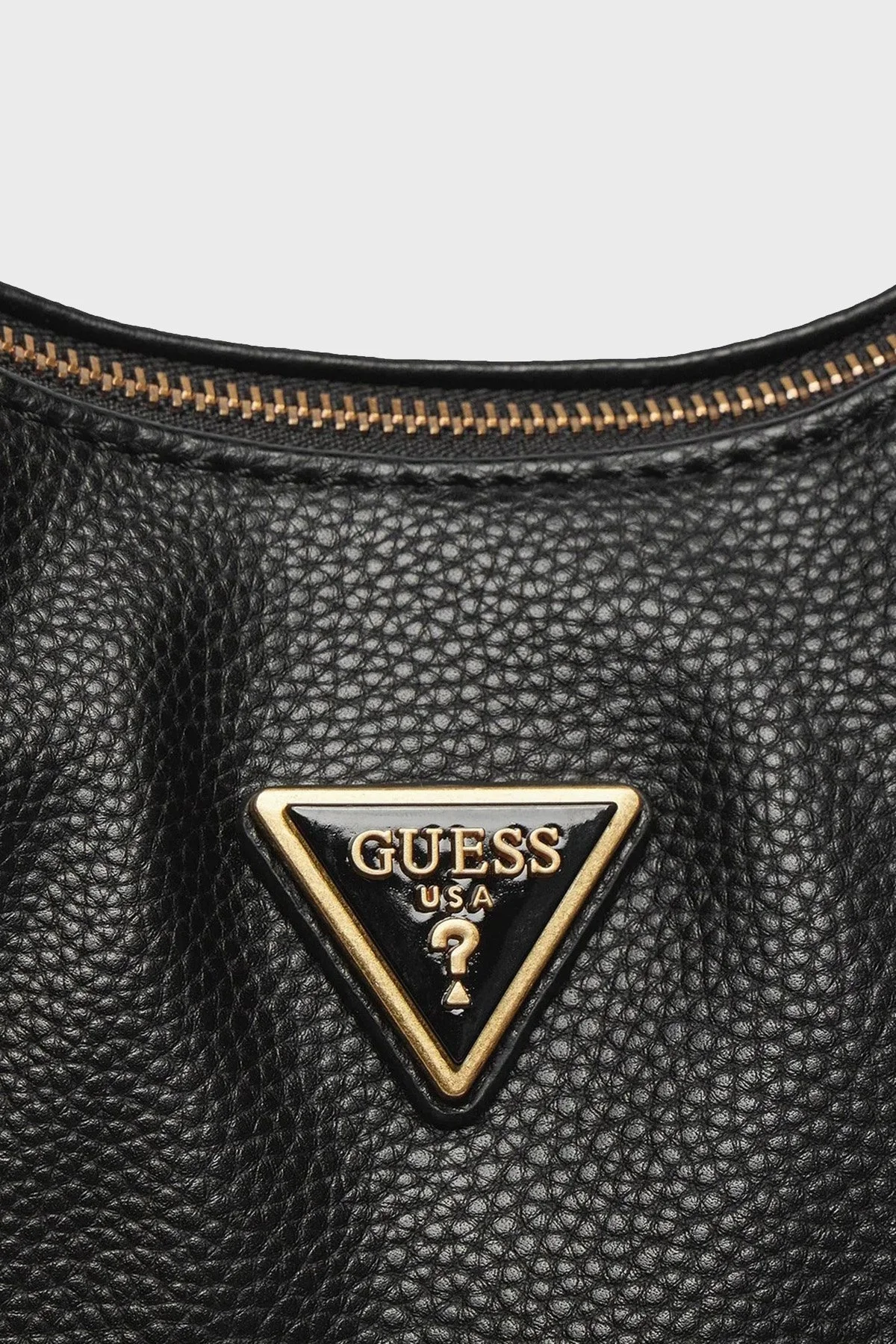 Guess Laryn Logolu Fermuarlı Omuz Askılı HWBA9196030BLA Bayan Çanta HWBA9196030 BLA SİYAH - 6