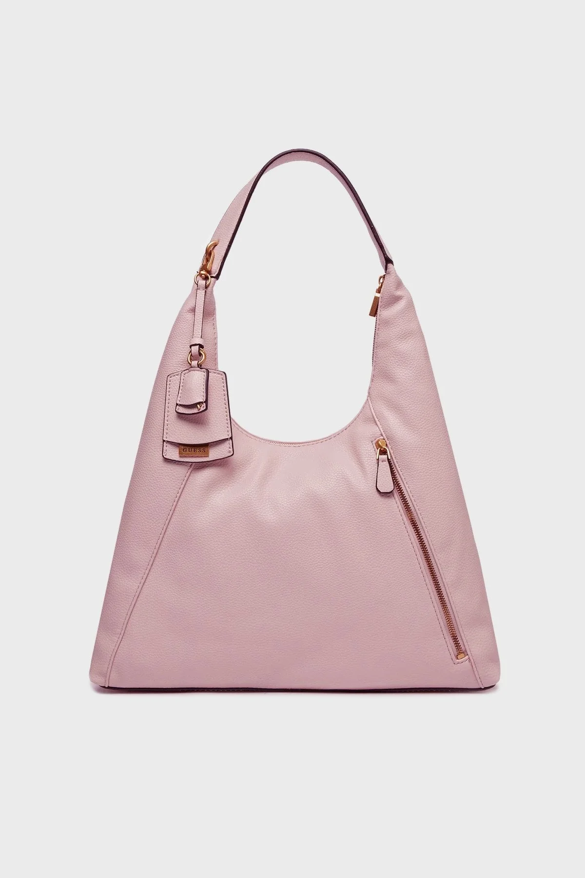 Guess Laryn Logolu Fermuarlı Omuz Askılı HWBA9196030LTR Bayan Çanta HWBA9196030 LTR PUDRA - 4
