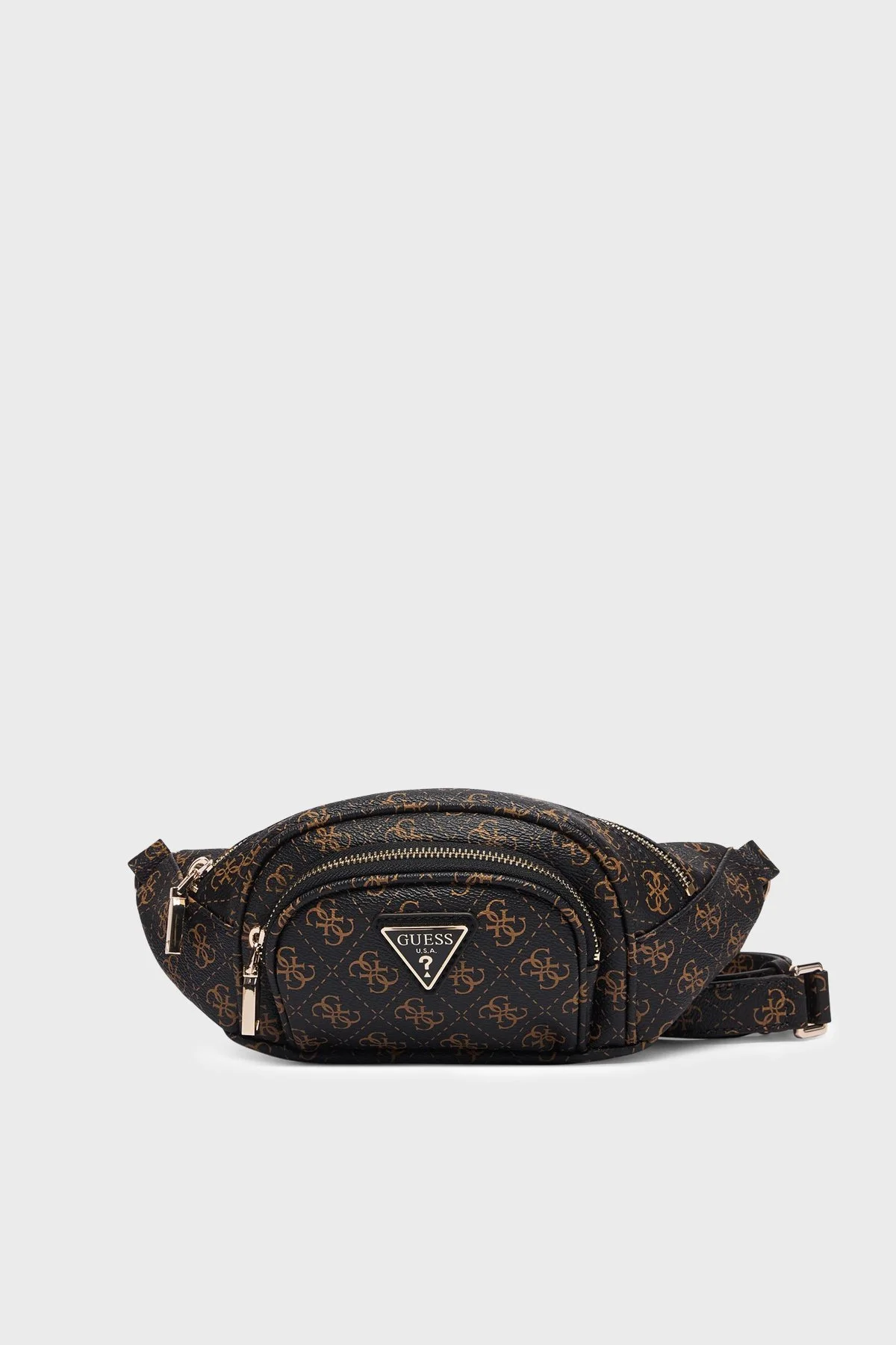 Guess Latona 4G Logolu TWHQ9211080 Kadın Bel Çantası TWHQ92 11080 BBA Kahve - 1
