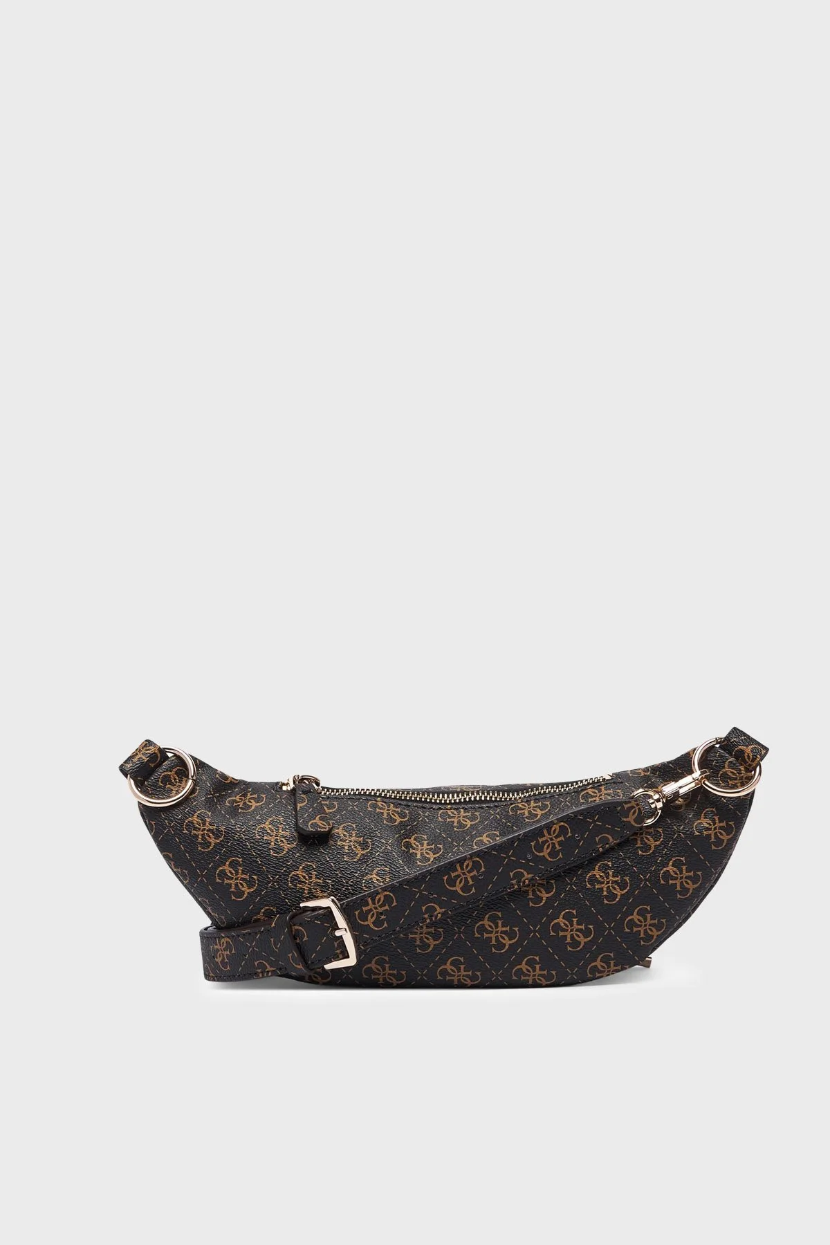 Guess Latona 4G Logolu TWHQ9211080 Kadın Bel Çantası TWHQ92 11080 BBA Kahve - 3