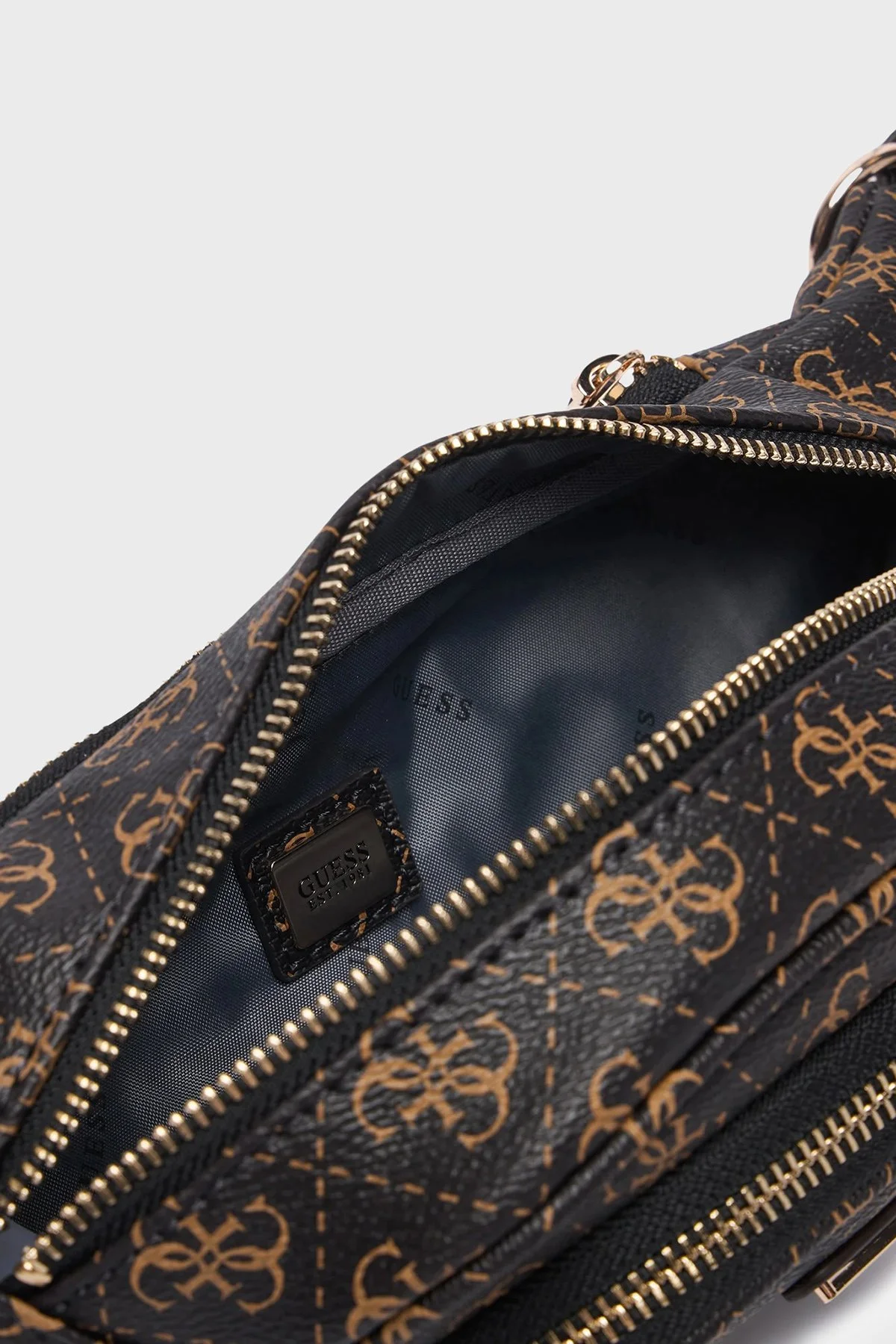 Guess Latona 4G Logolu TWHQ9211080 Kadın Bel Çantası TWHQ92 11080 BBA Kahve - 5