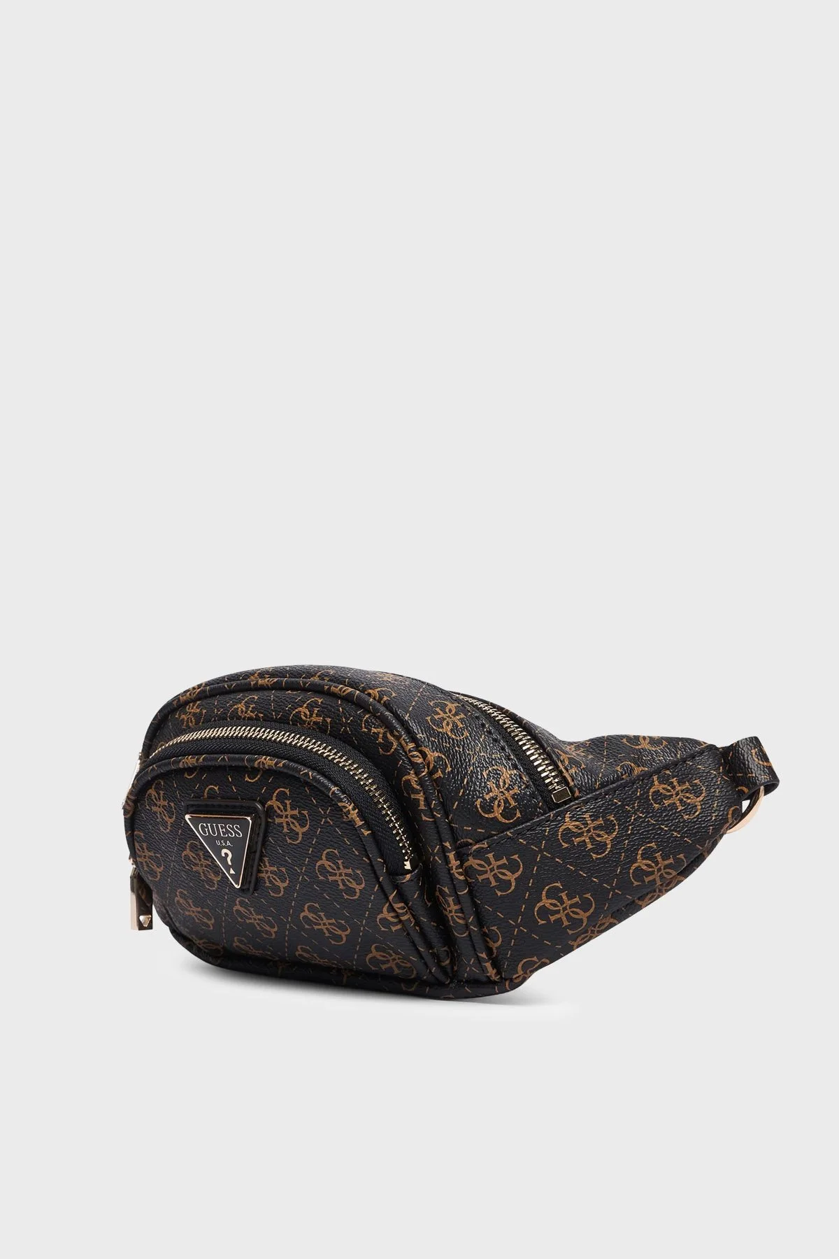 Guess Latona 4G Logolu TWHQ9211080 Kadın Bel Çantası TWHQ92 11080 BBA Kahve - 6