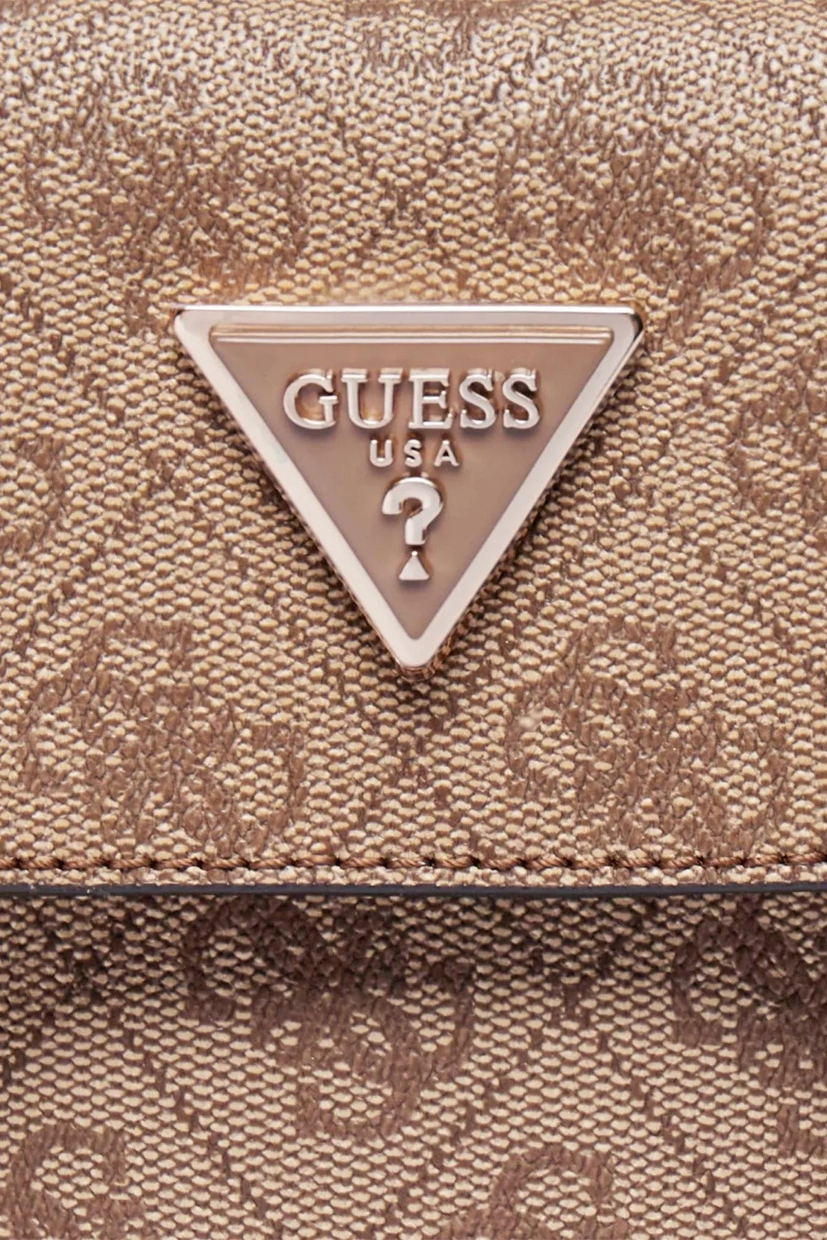Guess Latona Çıkarılabilir Askılı Mini Cüzdanlı HWSG92 11810 Bayan Telefon Çantası HWSG9211810 LTL KAHVE - 4