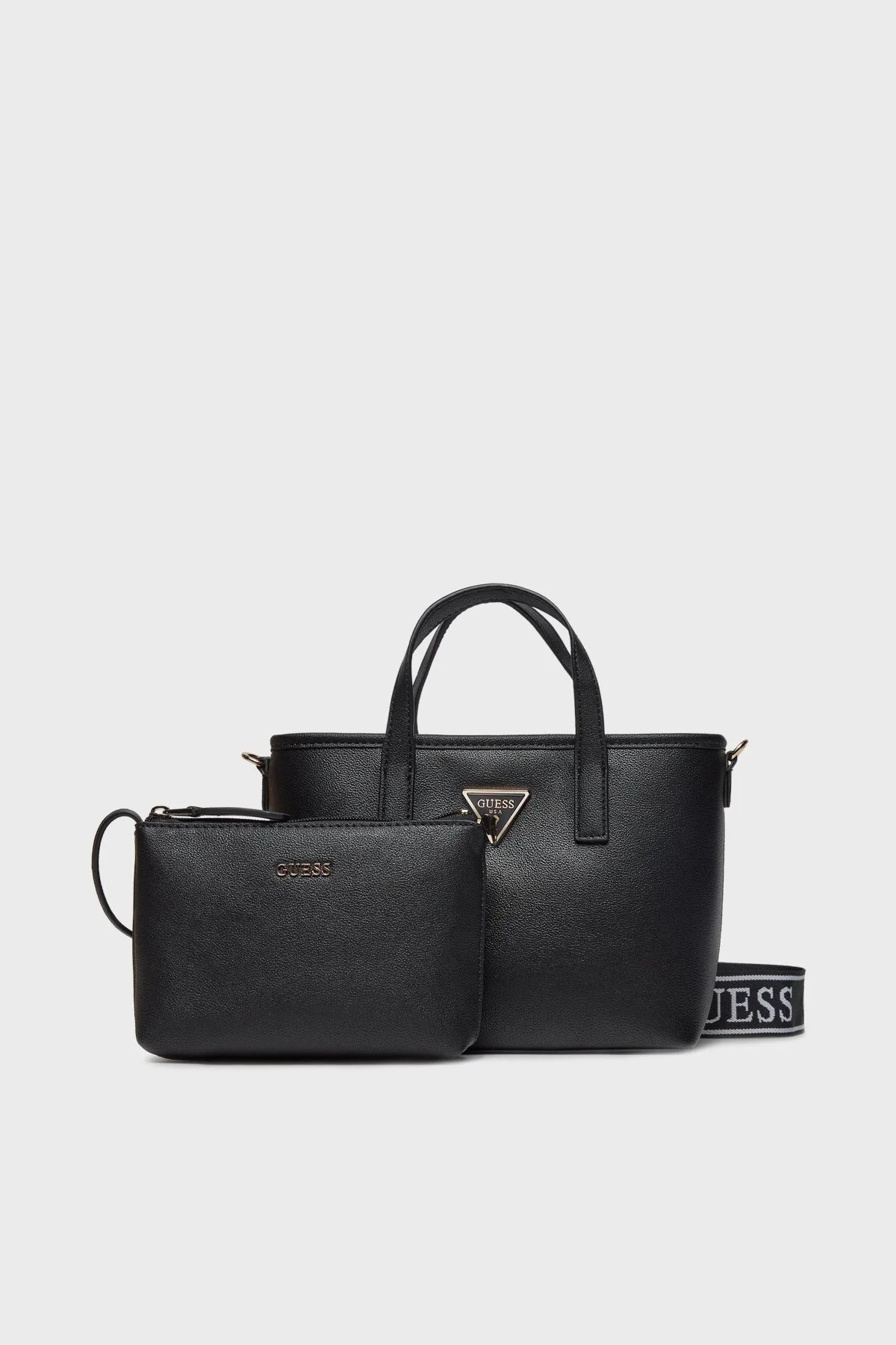 Guess Latona Çıkarılabilir Uzatma Askılı HWBG9211750BLA Bayan Çanta HWBG9211750 BLA SİYAH - 1