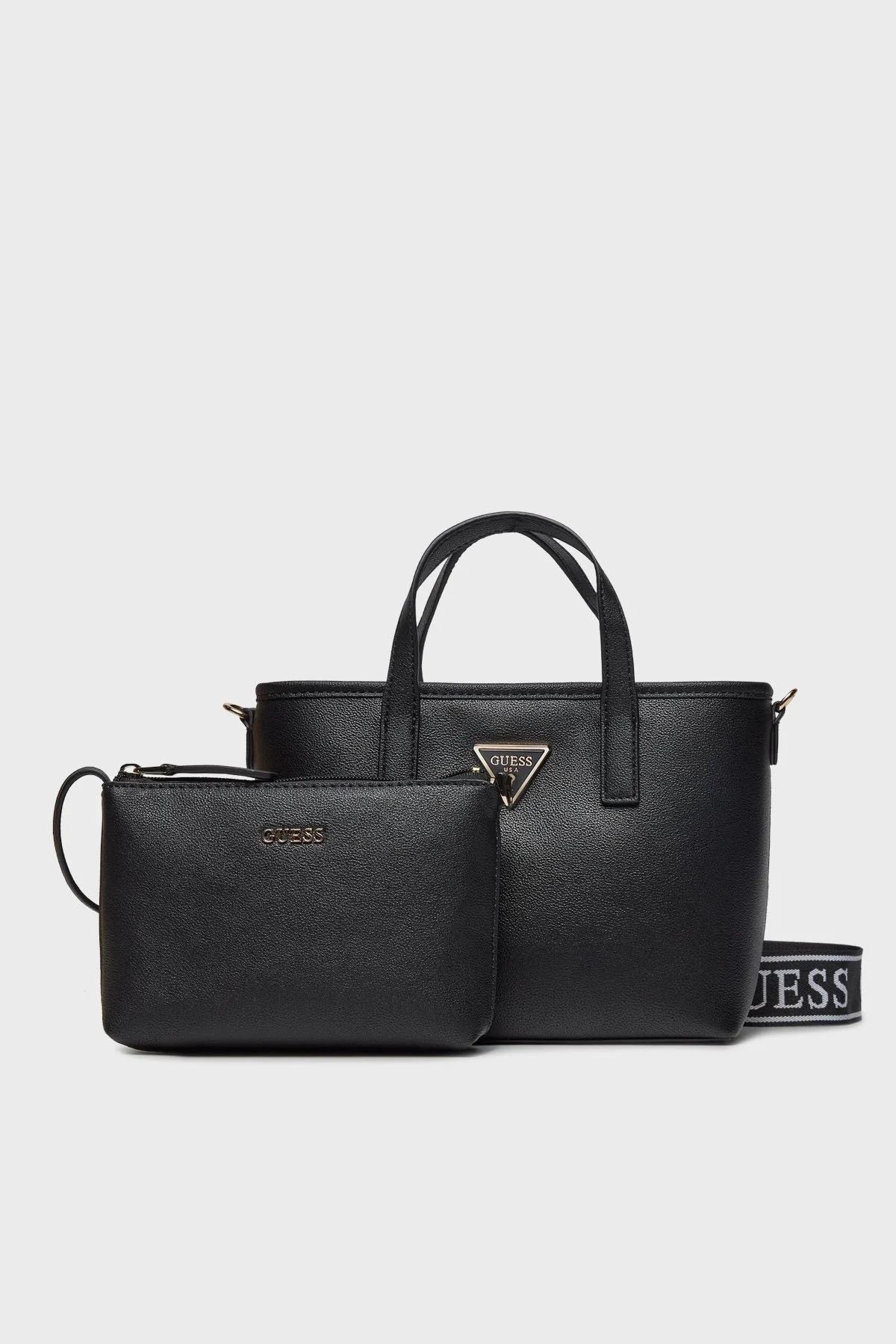 Guess Latona Çıkarılabilir Uzatma Askılı HWBG9211750BLA Bayan Çanta HWBG9211750 BLA SİYAH - 5