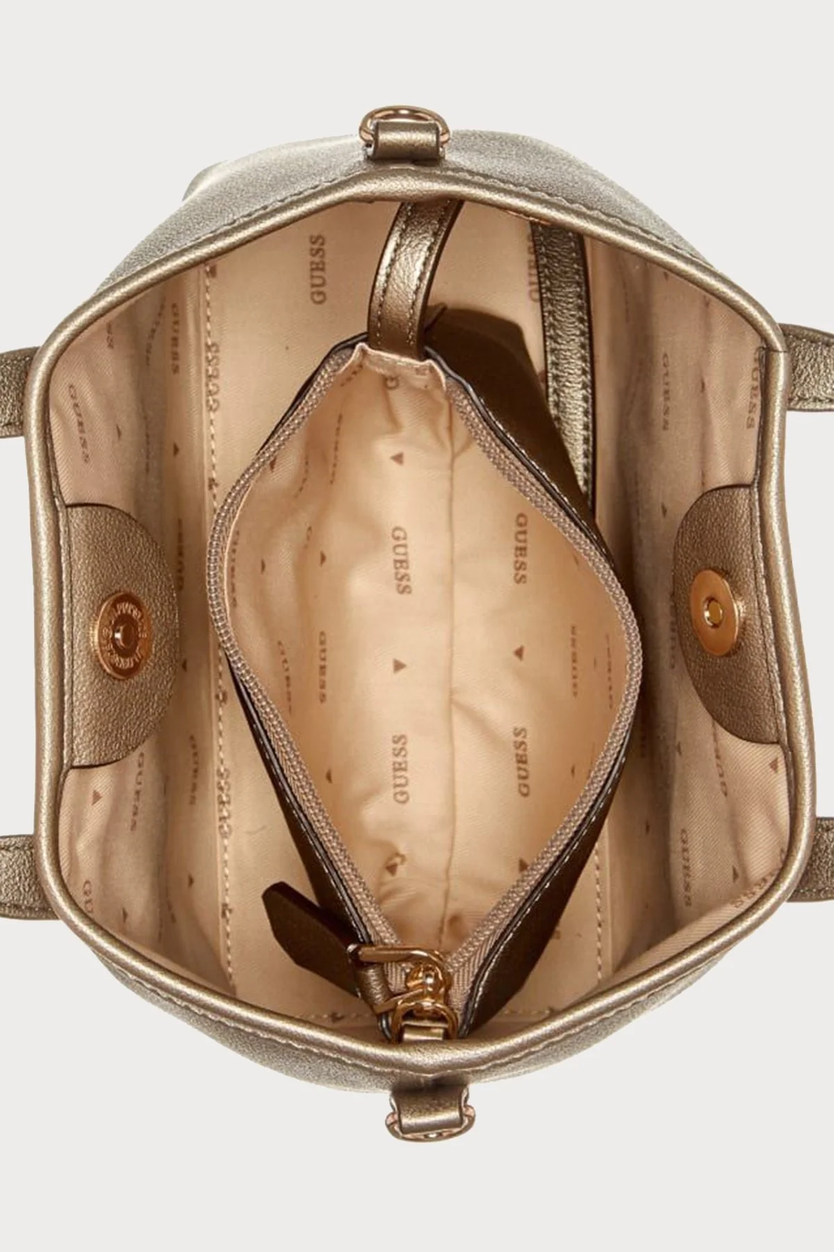 Guess Latona Çıkarılabilir Uzatma Askılı HWBG9211750PEW Bayan Çanta HWBG9211750 PEW BRONZ - 4