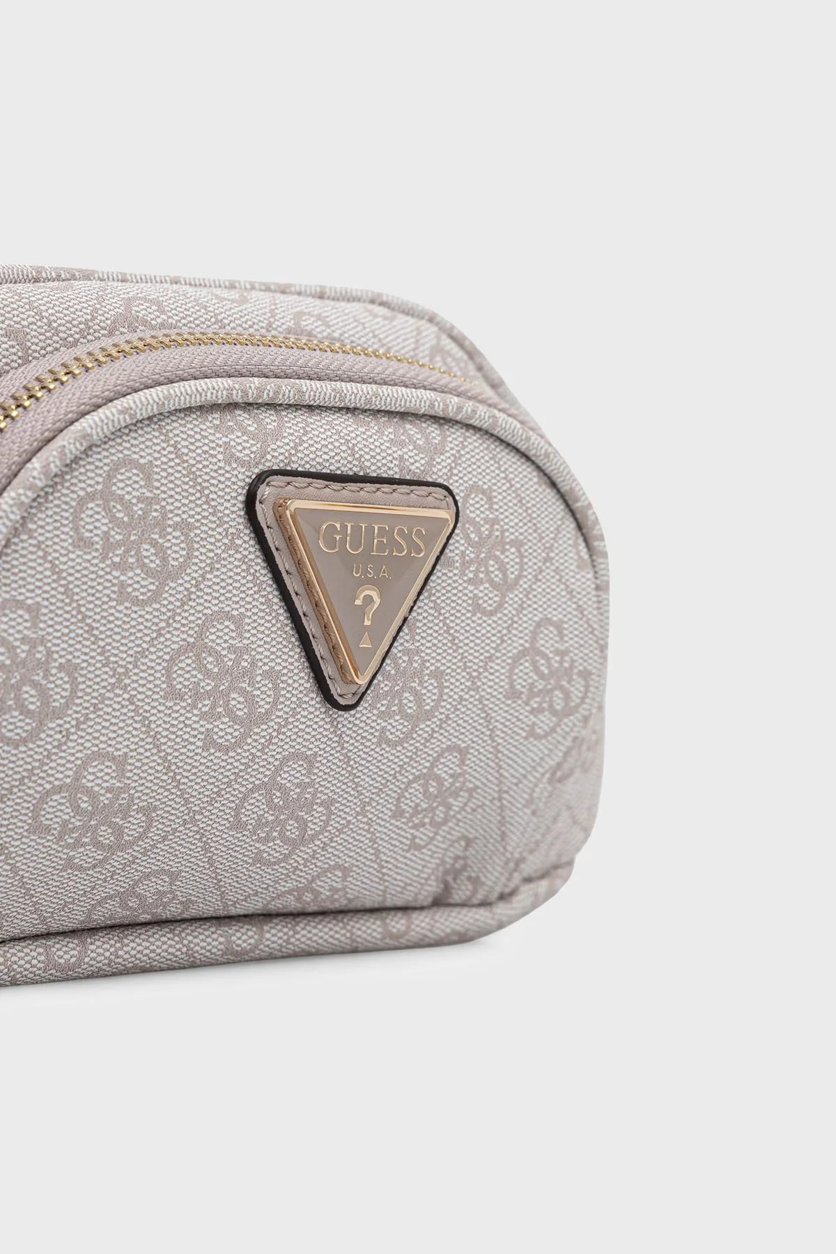 Guess Latona Logolu Çıkarılabilir Askılı TWHB9211080 Kadın Bel Çantası TWHB92 11080 BNN Krem - 3