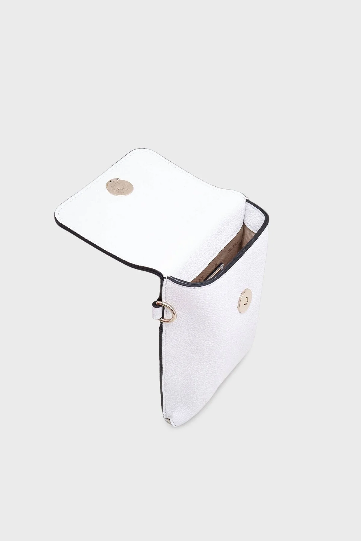 Guess Latona Logolu Mini Cüzdanlı HWBG9211810 Bayan Telefon Çantası HWBG9211810 WHI BEYAZ - 4