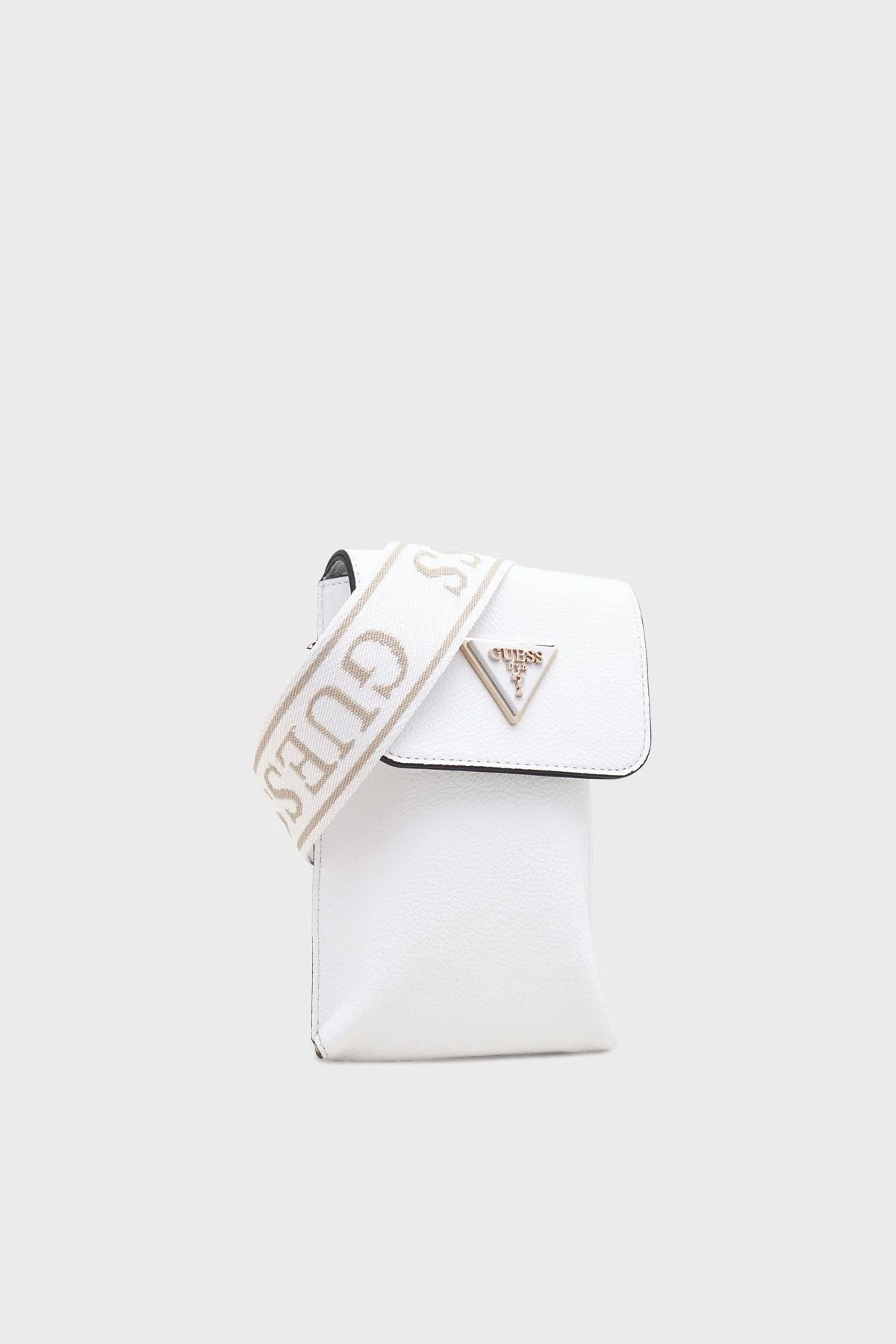 Guess Latona Logolu Mini Cüzdanlı HWBG9211810 Bayan Telefon Çantası HWBG9211810 WHI BEYAZ - 5