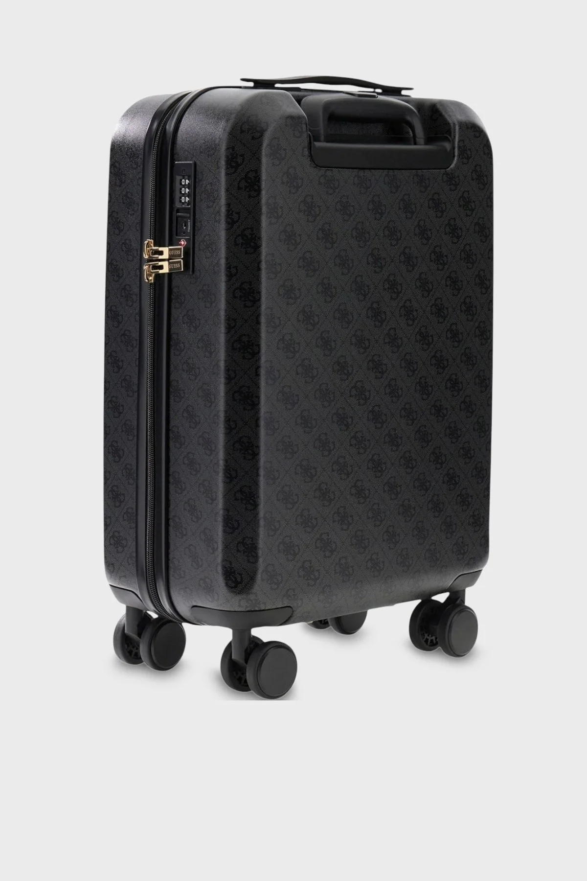 Guess Latona Logolu Şifreli Fermuarlı TWHK9211983 Bayan Kabin Boy Valiz TWHK92 11983 CLO ANTRASİT - 2