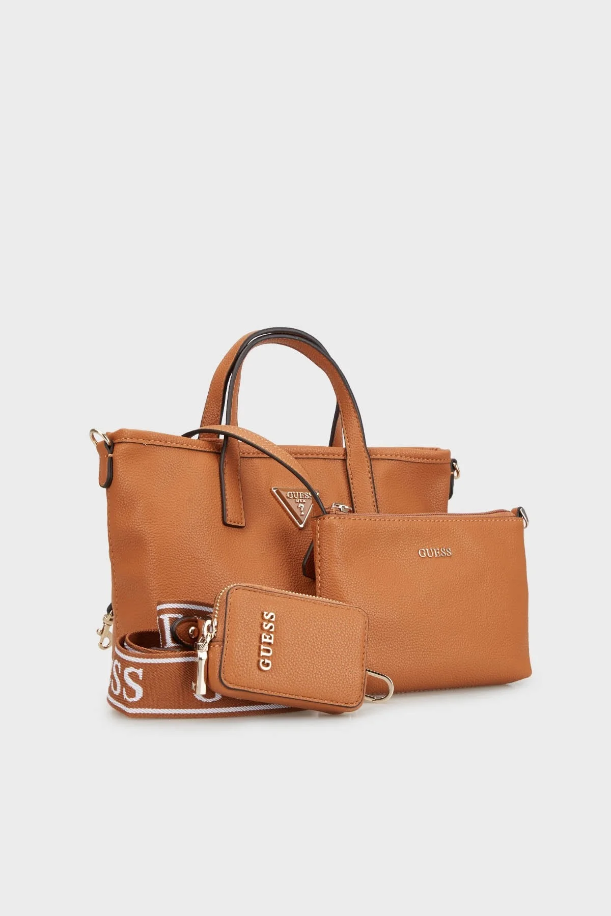 Guess Latona Mini Cüzdanlı Çıkarılabilir Uzatma Askılı HWBG9211750 Bayan Çanta HWBG9211750 COG TABA - 2