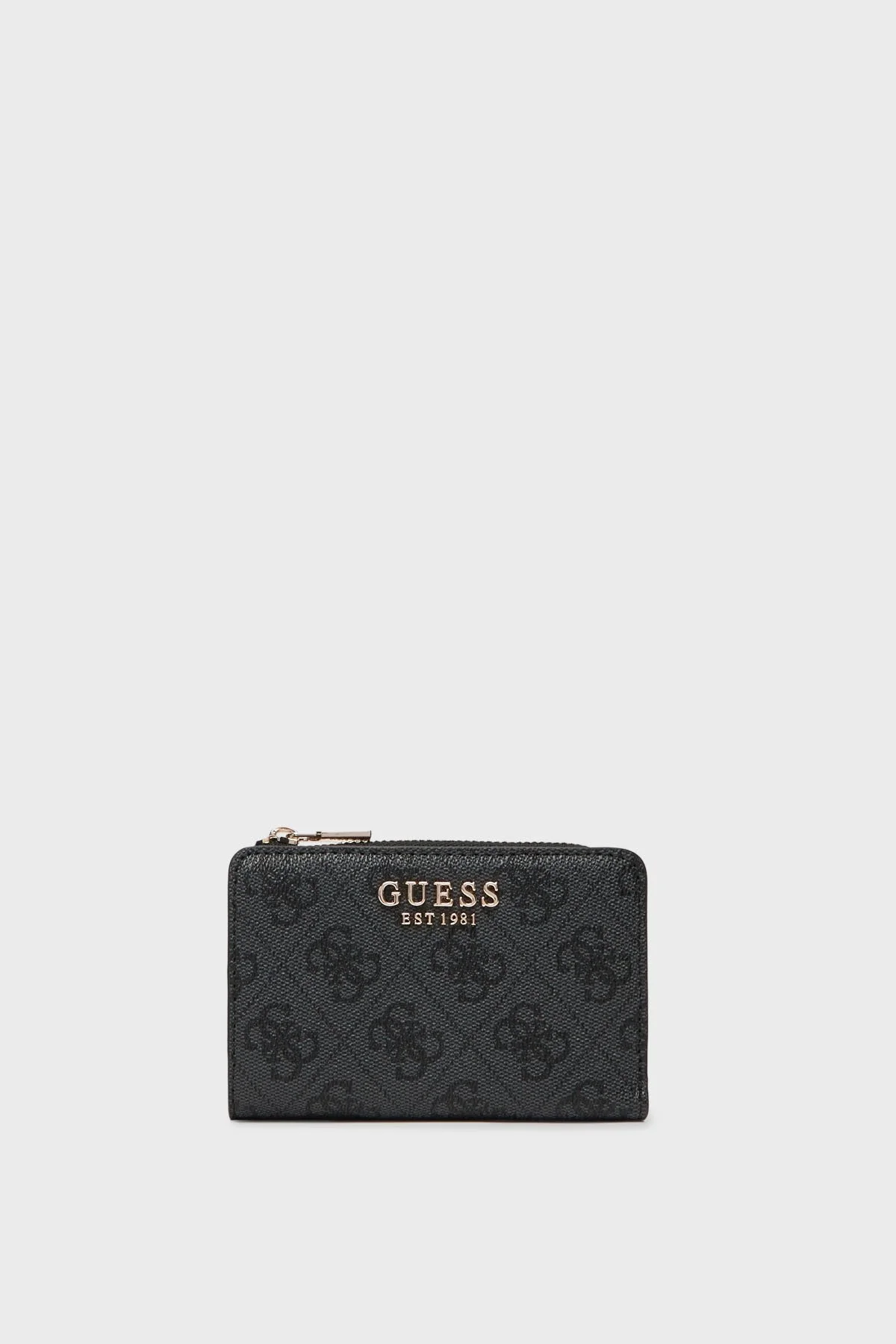 Guess Laurel 4G Logolu Fermuarlı SWSG7459156 Bayan Cüzdan SWSG74 59156 CLO ANTRASİT - 1