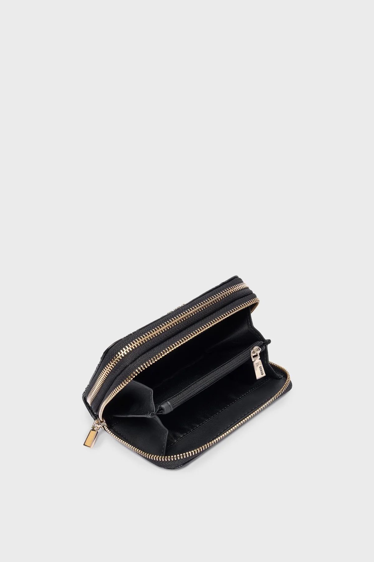 Guess Laurel 4G Logolu Tutma Saplı SWPD7459164 Bayan Cüzdan SWPD74 59164 BLO SİYAH - 3