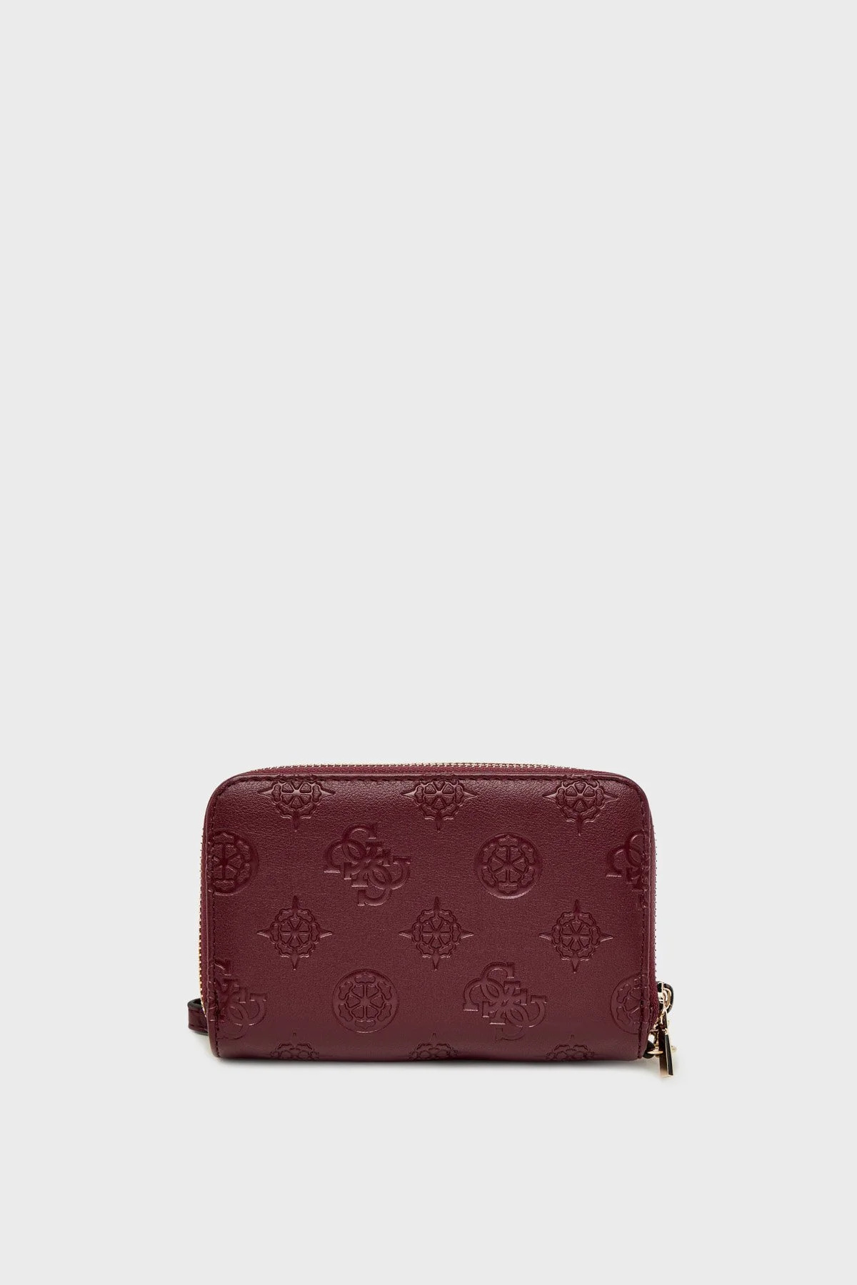 Guess Laurel 4G Logolu Tutma Saplı SWPD7459164 Bayan Cüzdan SWPD74 59164 WLG BORDO - 2