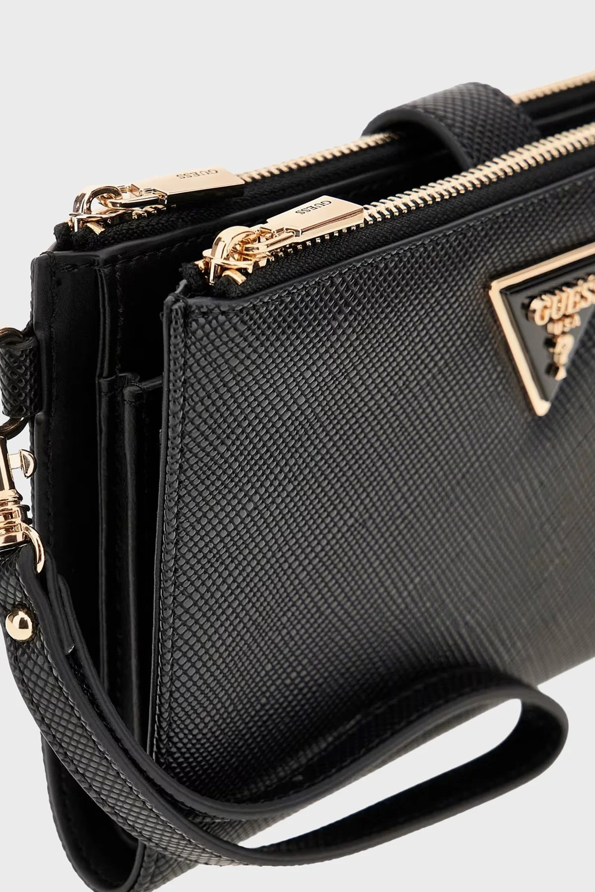 Guess Laurel Fermuarlı SWZG7459157 Kadın Cüzdan SWZG74 59157 BLA Siyah - 3