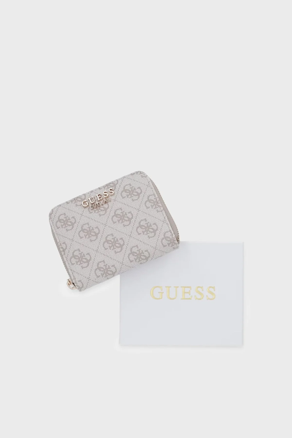 Guess Laurel Ii Logolu SWSG7459137 Bayan Cüzdan SWSG74 59137 BNN KREM - 4