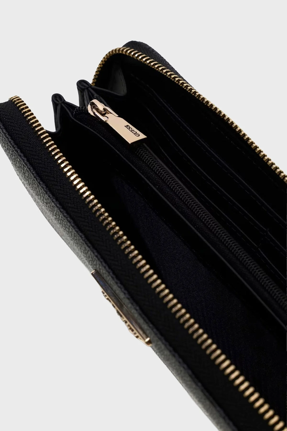 Guess Laurel Logolu Fermuarlı SWSG7459146 Kadın Cüzdan SWSG74 59146 CLO Antrasit - 5