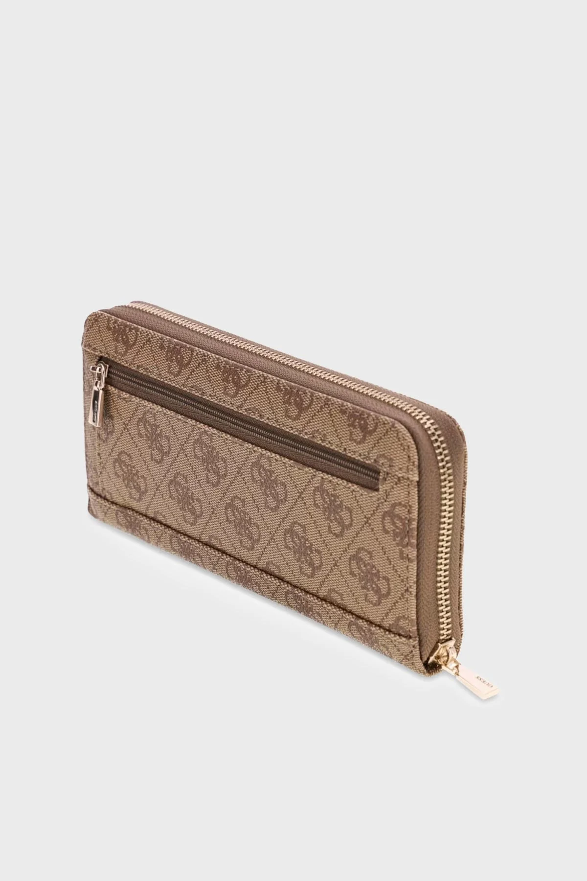 Guess Laurel Logolu Fermuarlı SWSG7459146 Kadın Cüzdan SWSG74 59146 LTL Kahve - 3
