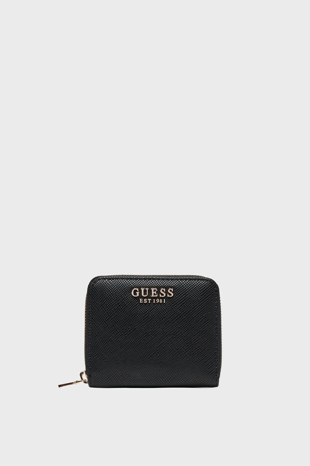 Guess Laurel Logolu Fermuarlı SWZG7459137 Bayan Cüzdan SWZG74 59137 BLA SİYAH - 1