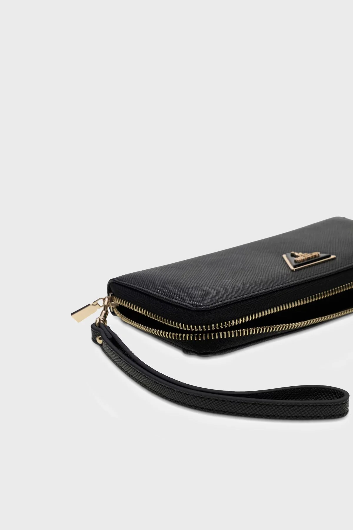 Guess Laurel Logolu Fermuarlı SWZG7459146 Kadın Cüzdan SWZG74 59146 BLA Siyah - 4