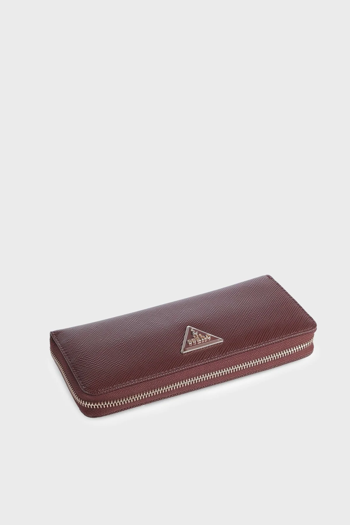 Guess Laurel Logolu Fermuarlı SWZG7459146 Kadın Cüzdan SWZG74 59146 BUR Bordo - 3