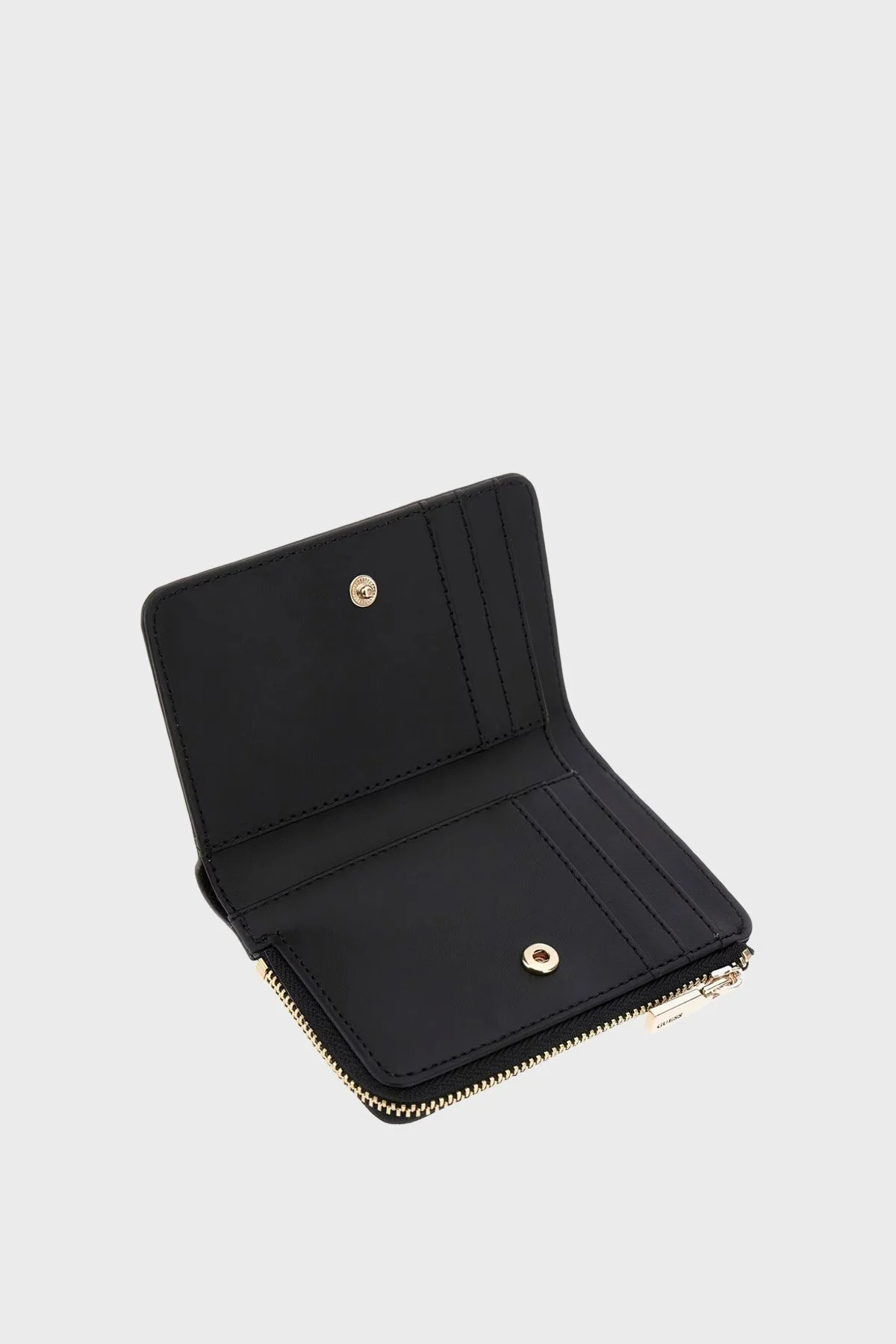 Guess Laurel Logolu Fermuarlı SWZG8500156 Bayan Cüzdan SWZG85 00156 BLA SİYAH - 7