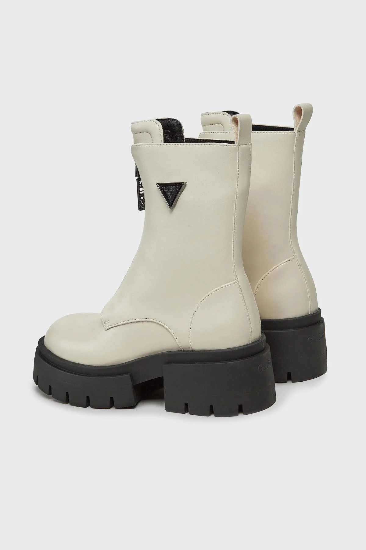 Guess Leila Fermuarlı Bayan Bot FL8LEL ELE10 MILK EKRU - 3